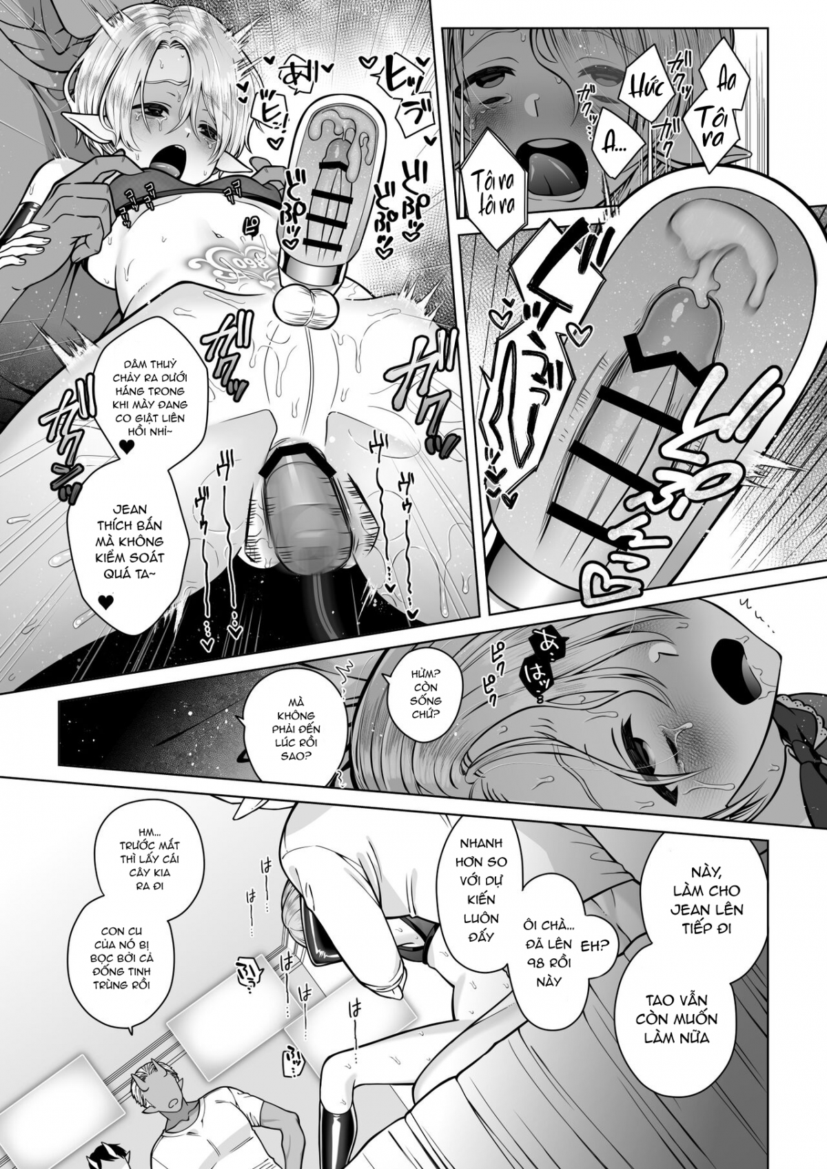 Đọc truyện hentai Niềm vui thú của cặp Elf song sinh - Oneshot