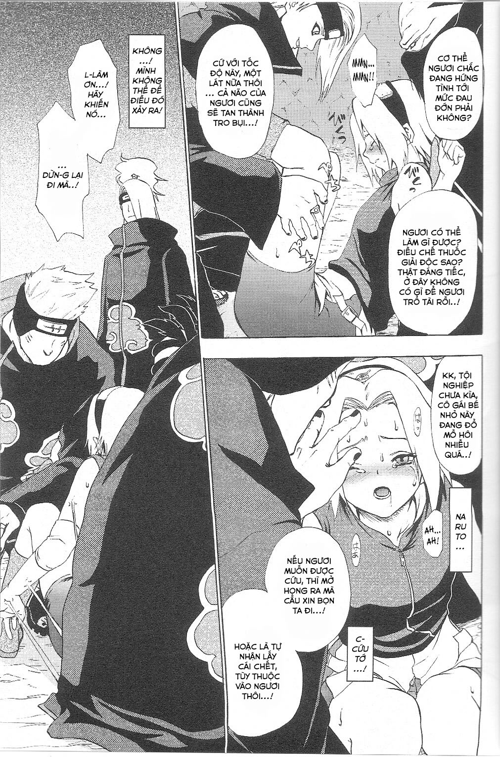 Đọc truyện hentai Naruto đứng nhìn cô bạn bị hiếp - Oneshot