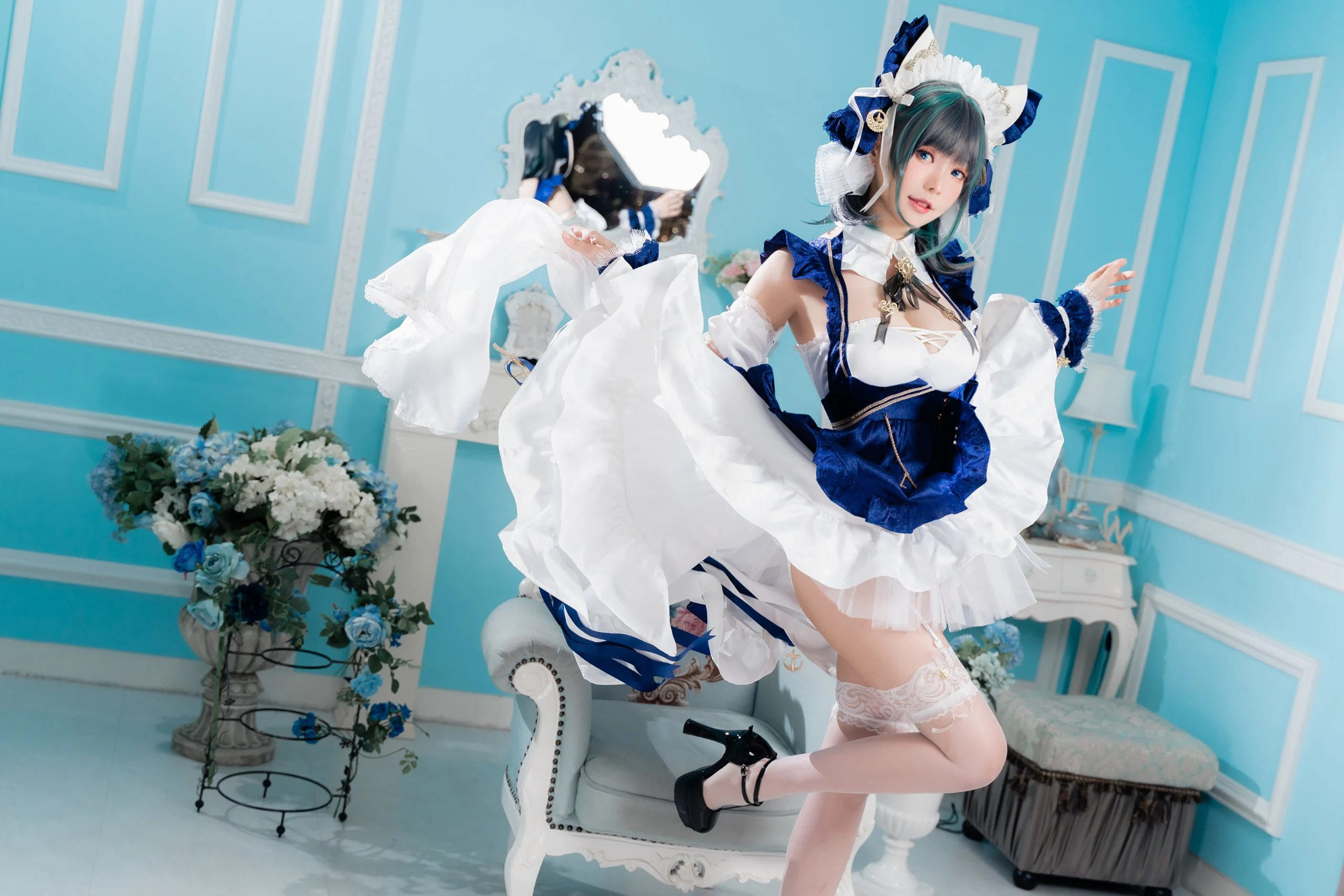 Đọc truyện hentai Tuyển tập Albums siêu phẩm Cosplay - Chap 541 - [Ely] Cheshire
