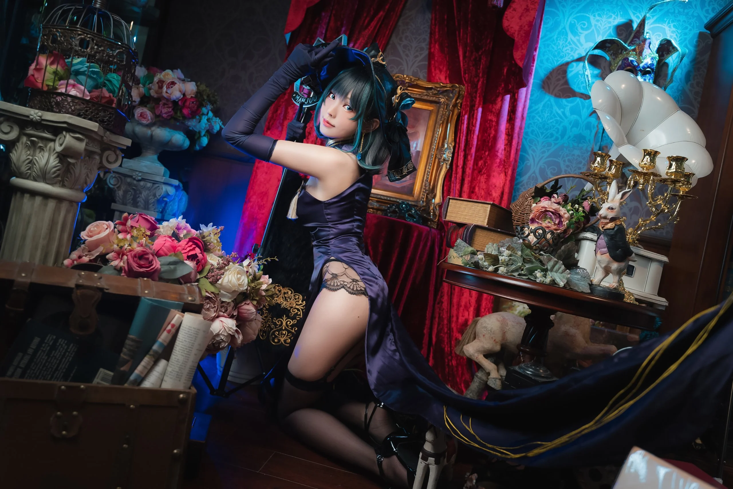 Đọc truyện hentai Tuyển tập Albums siêu phẩm Cosplay - Chap 541 - [Ely] Cheshire
