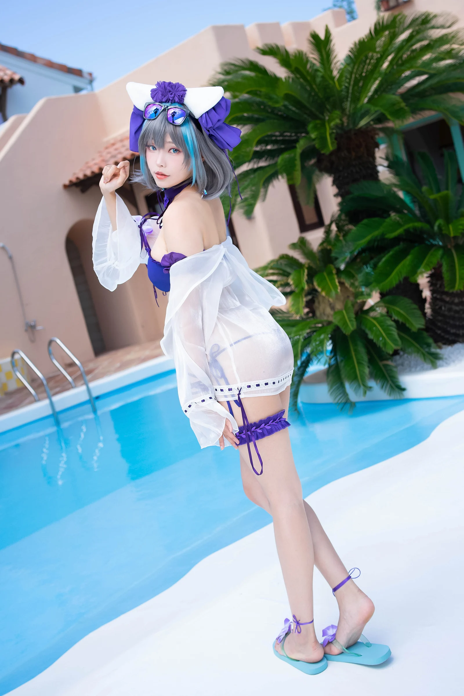 Đọc truyện hentai Tuyển tập Albums siêu phẩm Cosplay - Chap 541 - [Ely] Cheshire
