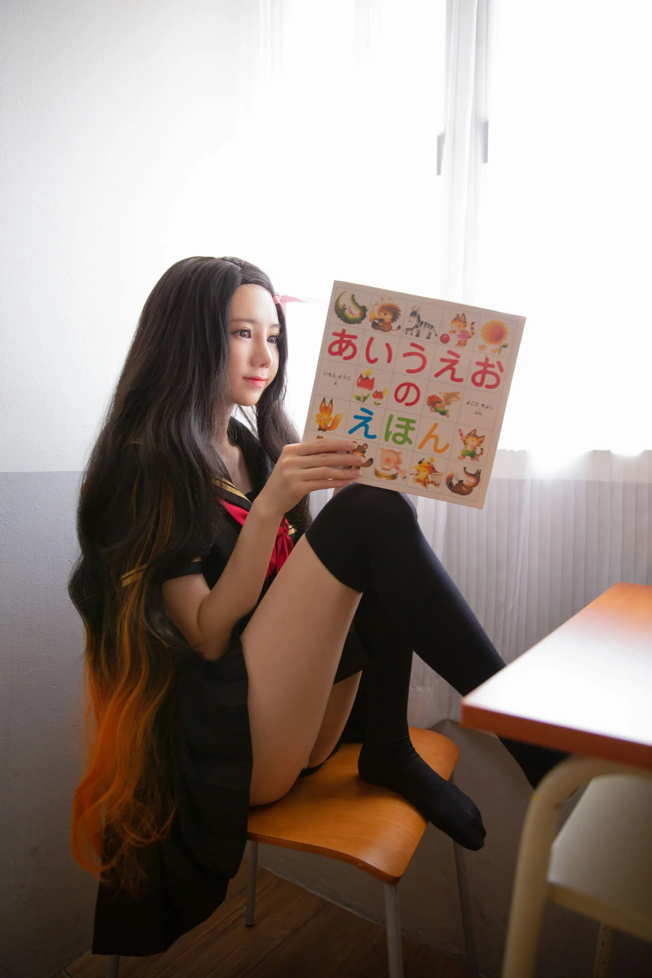 Đọc truyện hentai Tuyển tập Albums siêu phẩm Cosplay - Chap 639 - Sally Dorasnow – Nezuko School