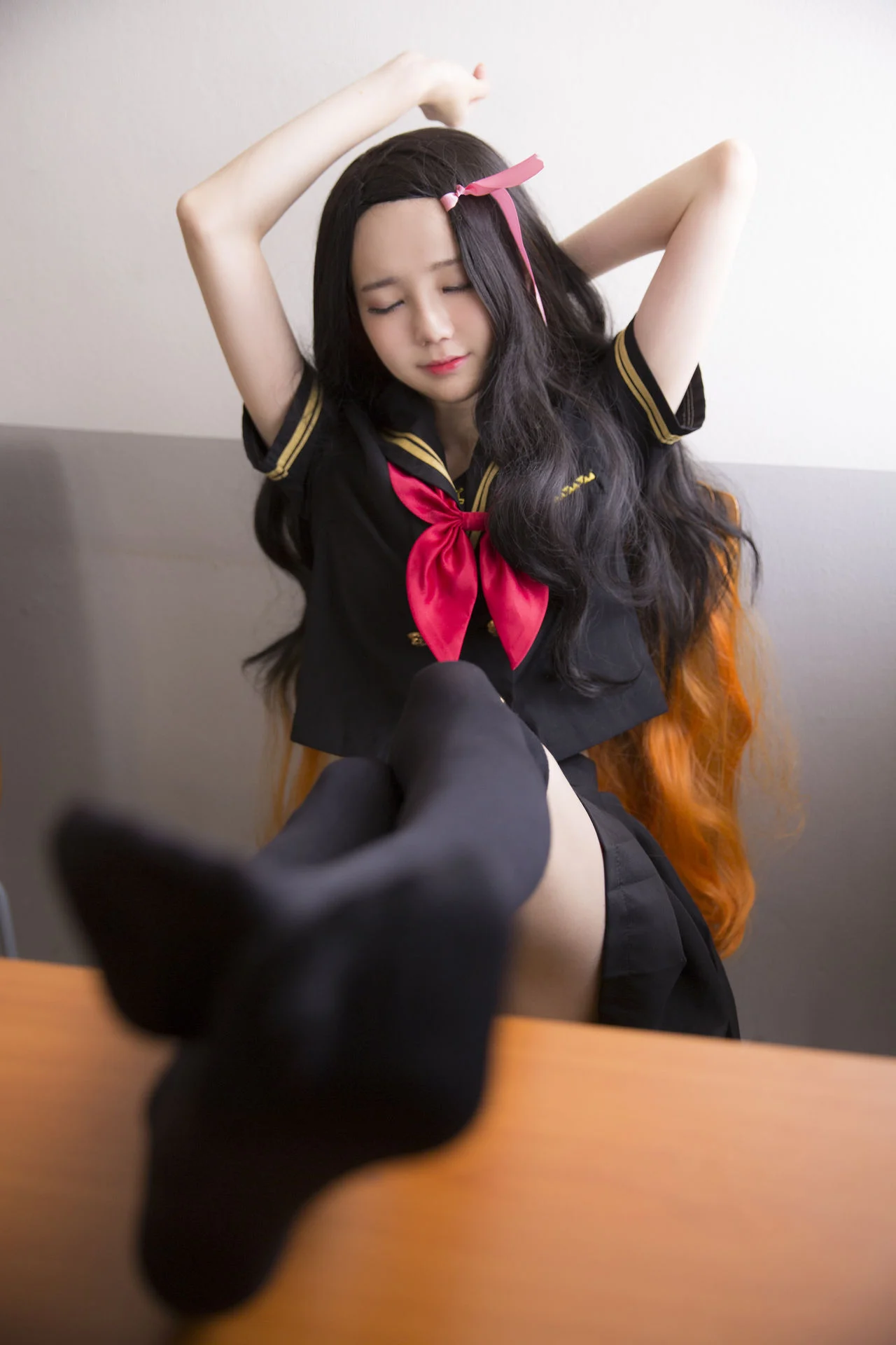 Đọc truyện hentai Tuyển tập Albums siêu phẩm Cosplay - Chap 639 - Sally Dorasnow – Nezuko School