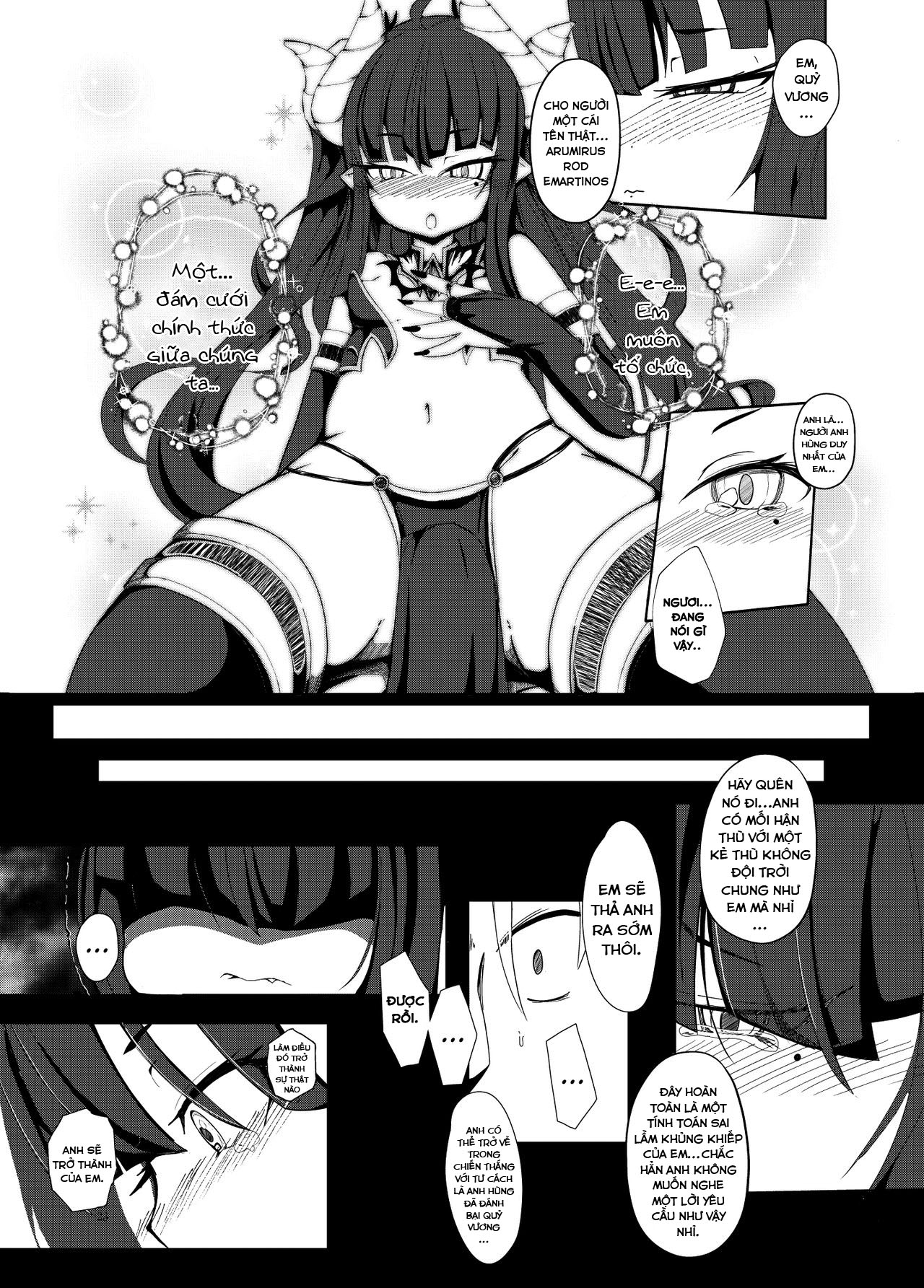 Đọc truyện hentai Yuusha, Ai ni Otsu - Oneshot