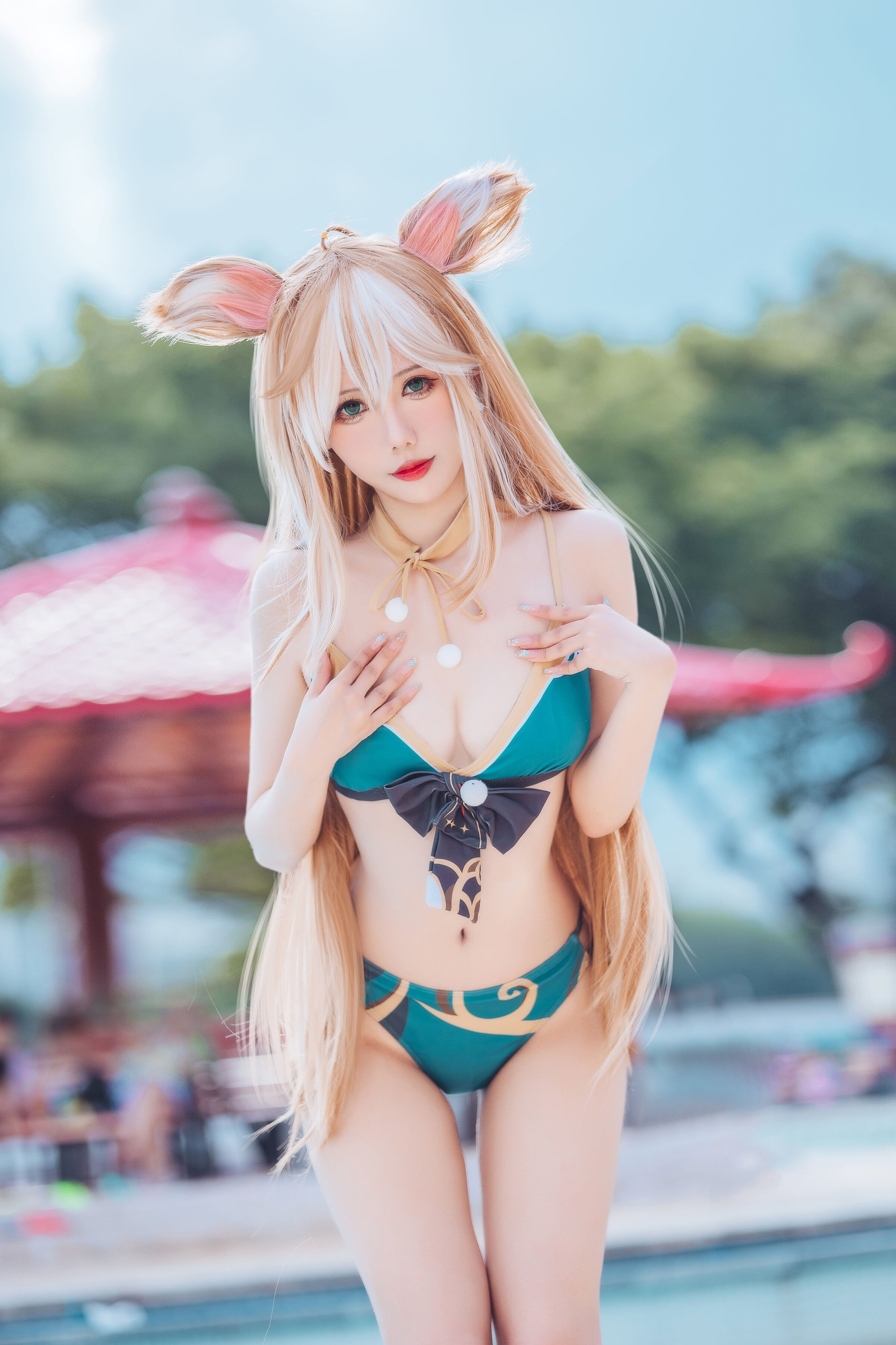 Đọc truyện hentai Tuyển tập Albums siêu phẩm Cosplay - Chap 505 - Fairy Moon - Ms Hina Swimsuit