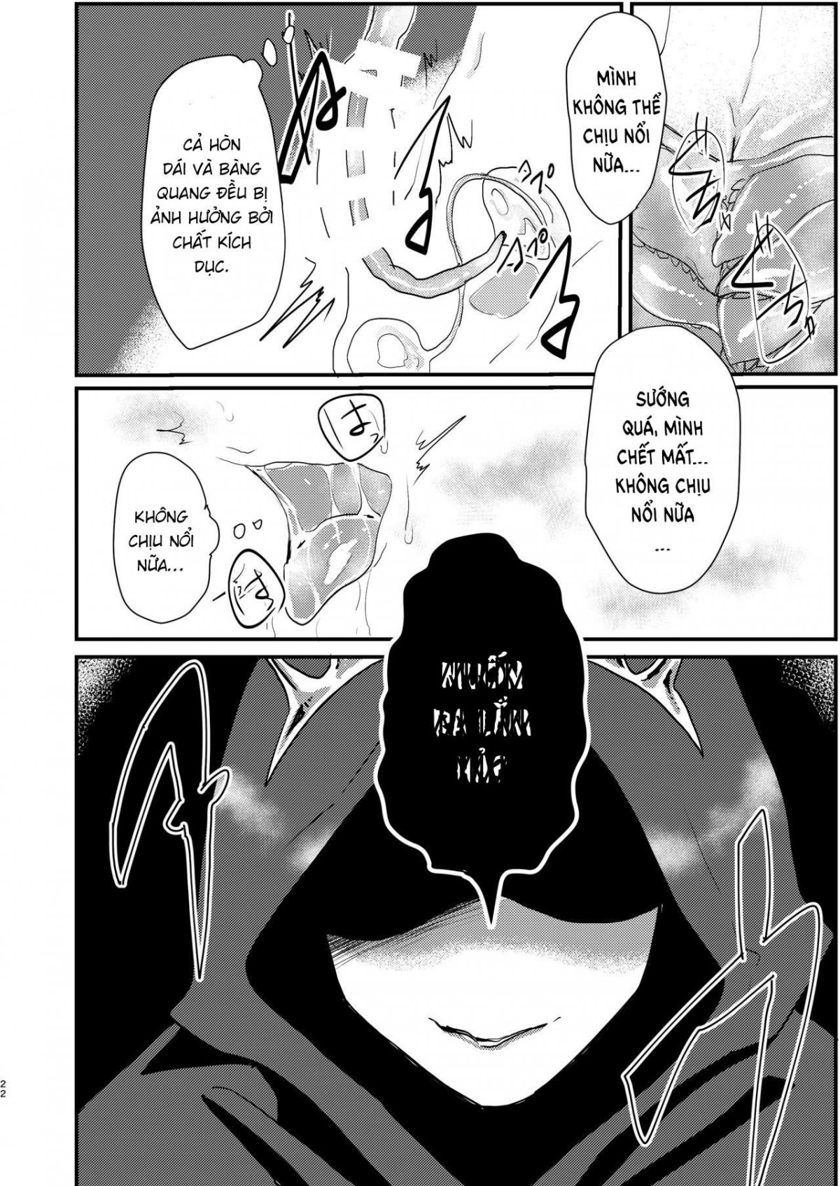 Đọc truyện hentai Câu chuyện về nam pháp sư bị xúc tu chơi - Oneshot