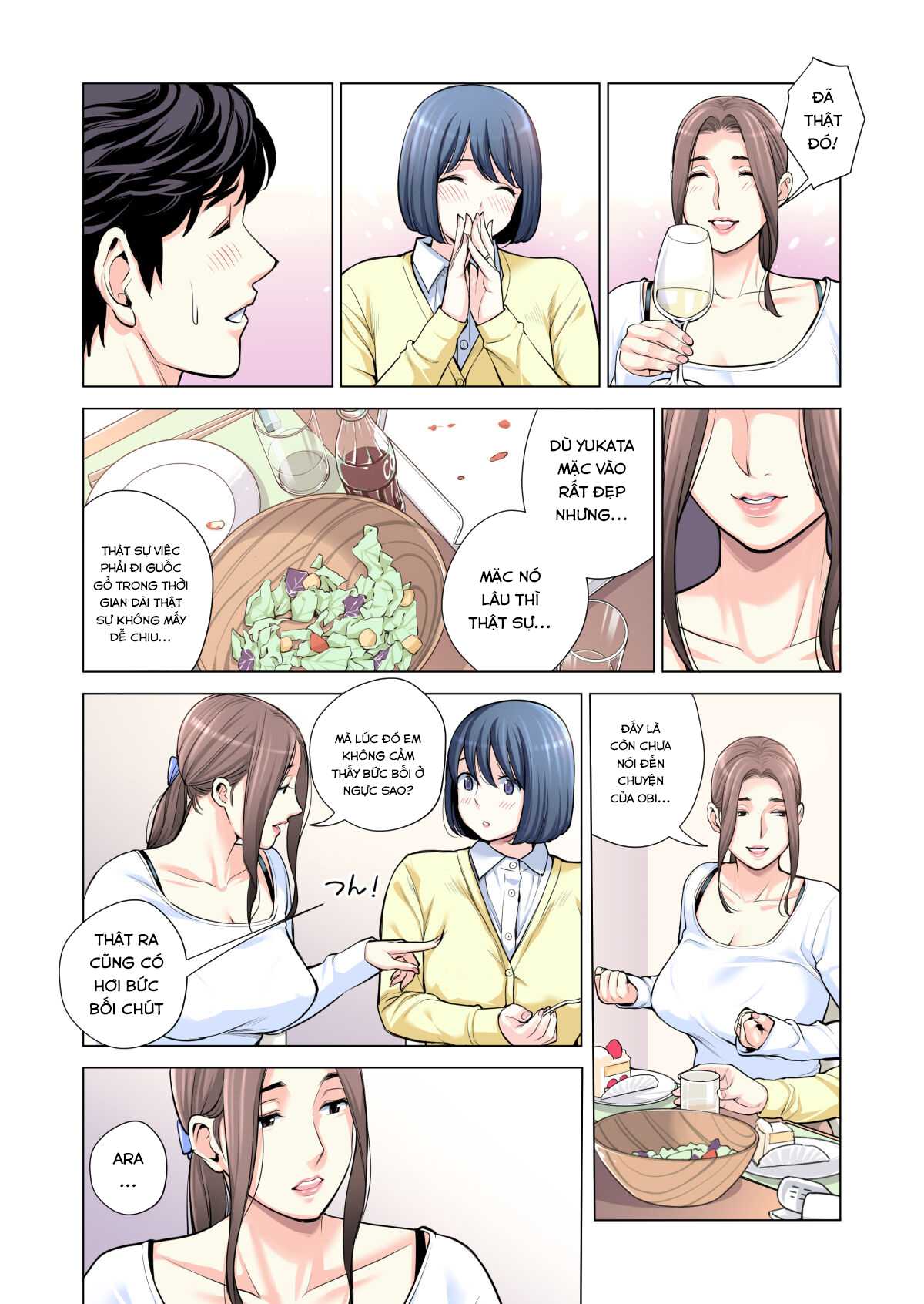 Đọc truyện hentai Jichikai no Hitozuma wa Totemo H deshita - Chap 3