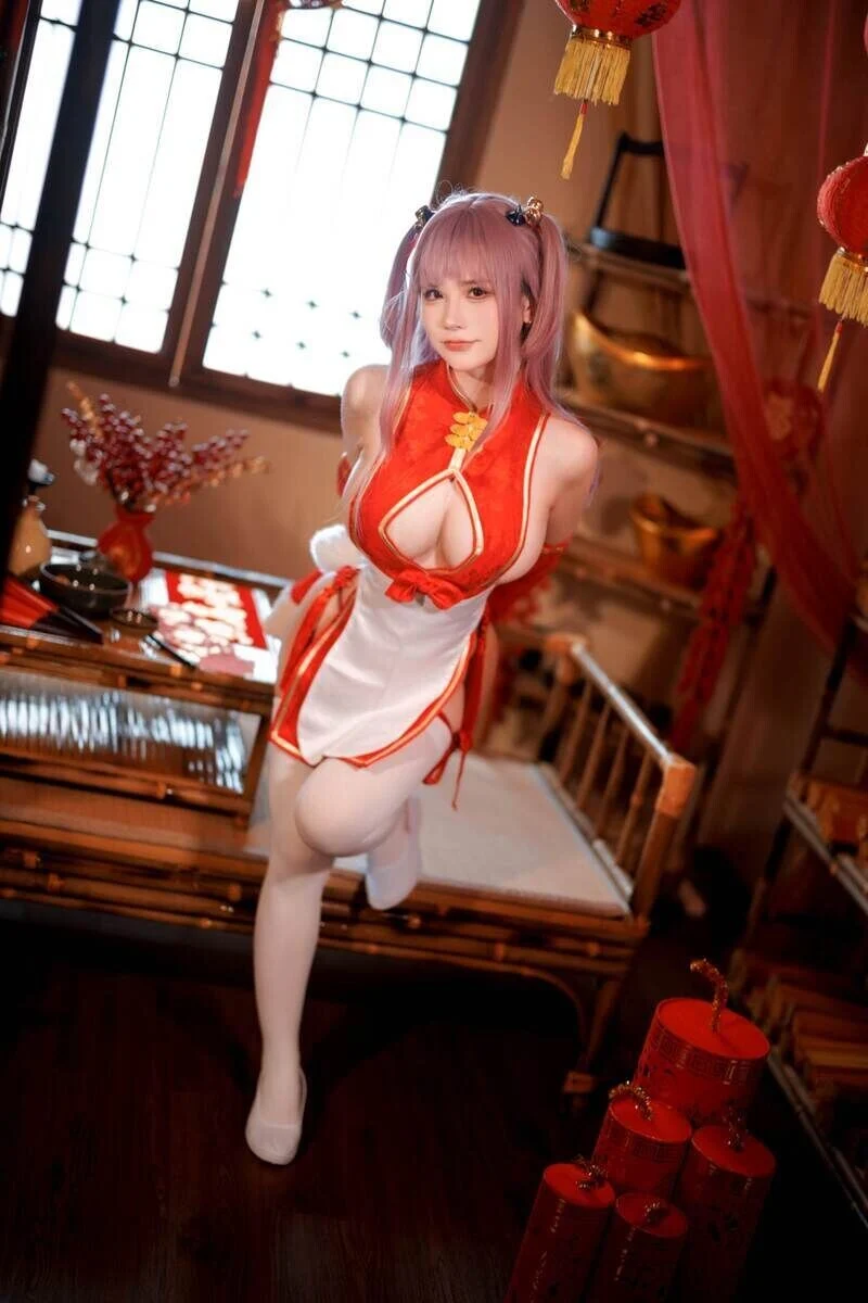 Đọc truyện hentai Tuyển tập Albums siêu phẩm Cosplay - Chap 77 -  Rissoft344 - Honoka Qipao