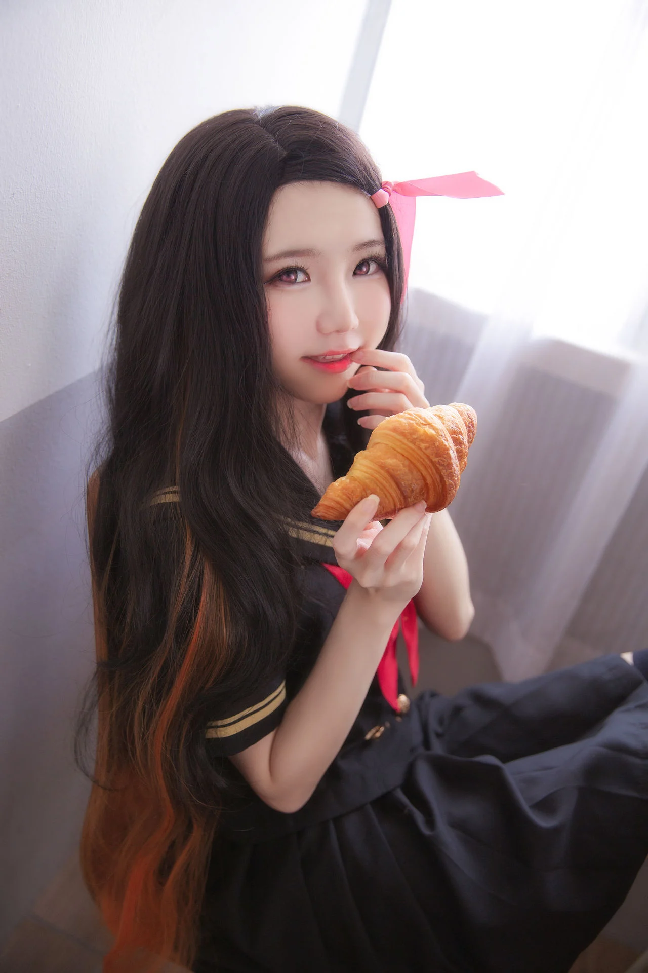 Đọc truyện hentai Tuyển tập Albums siêu phẩm Cosplay - Chap 639 - Sally Dorasnow – Nezuko School