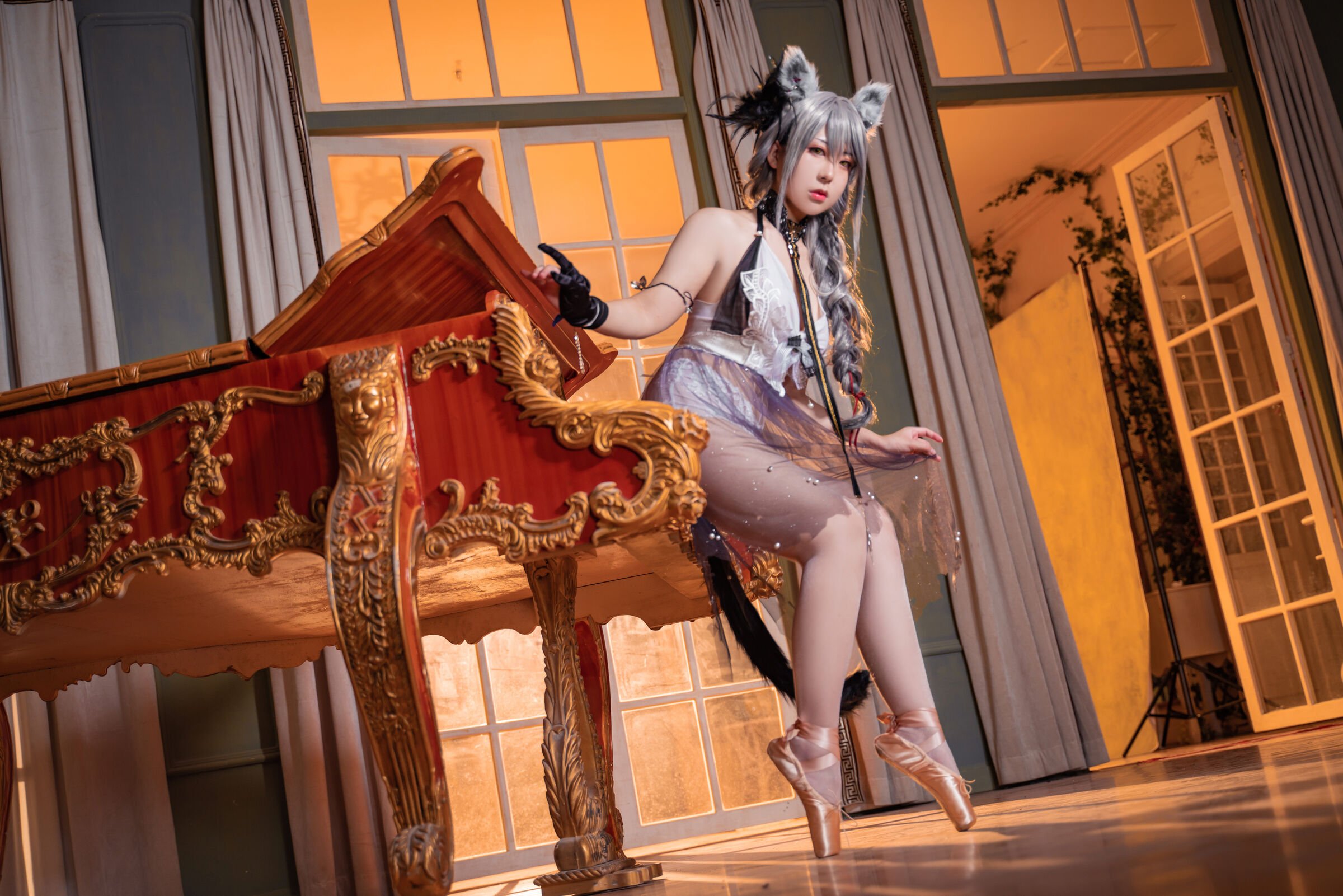Đọc truyện hentai Tuyển tập Albums siêu phẩm Cosplay - Chap 464 - Tiger Sensen - Arknights - Schwarz