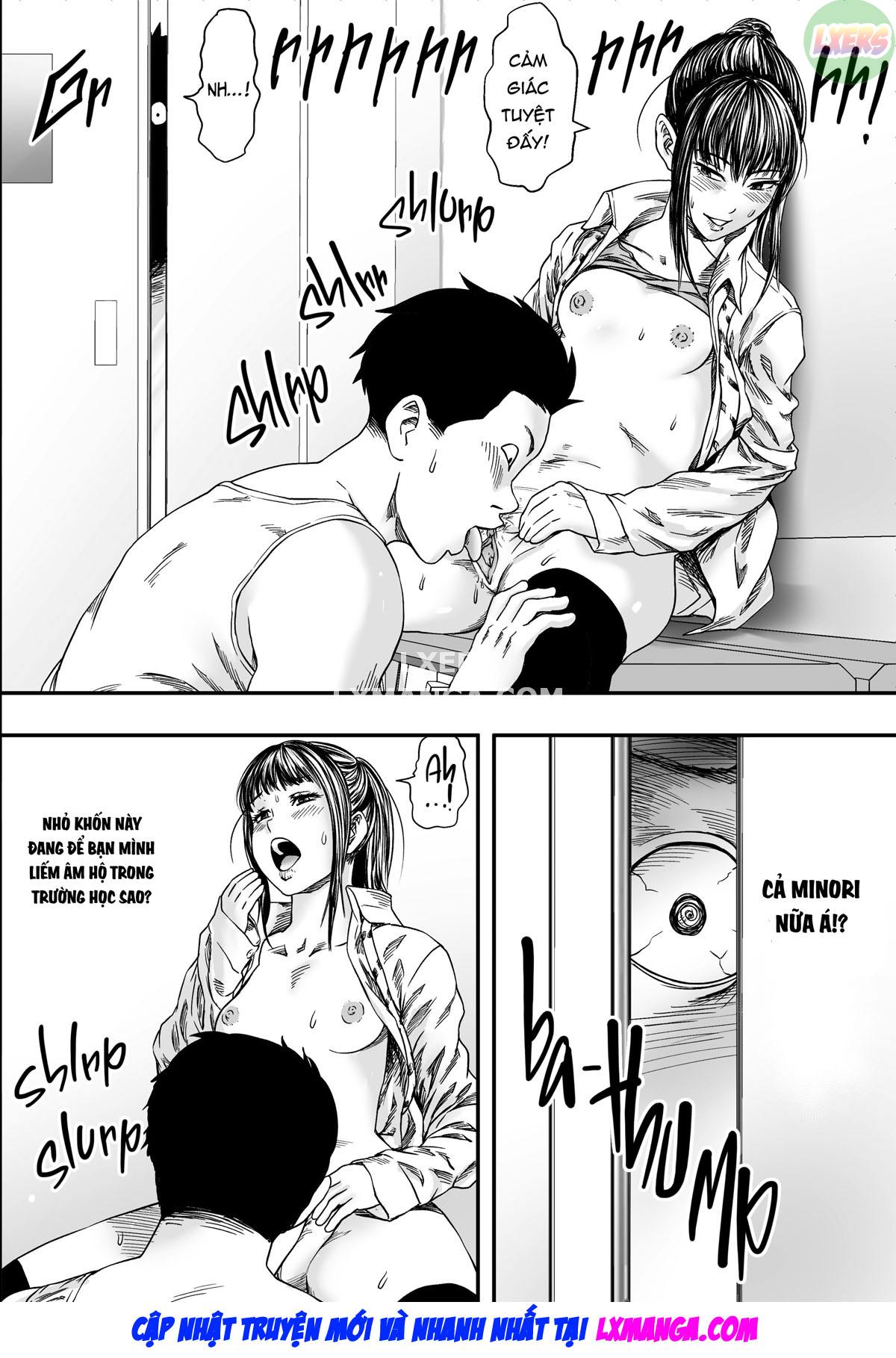 Đọc truyện hentai San Shimai Harem Zen Netorare Oneshot