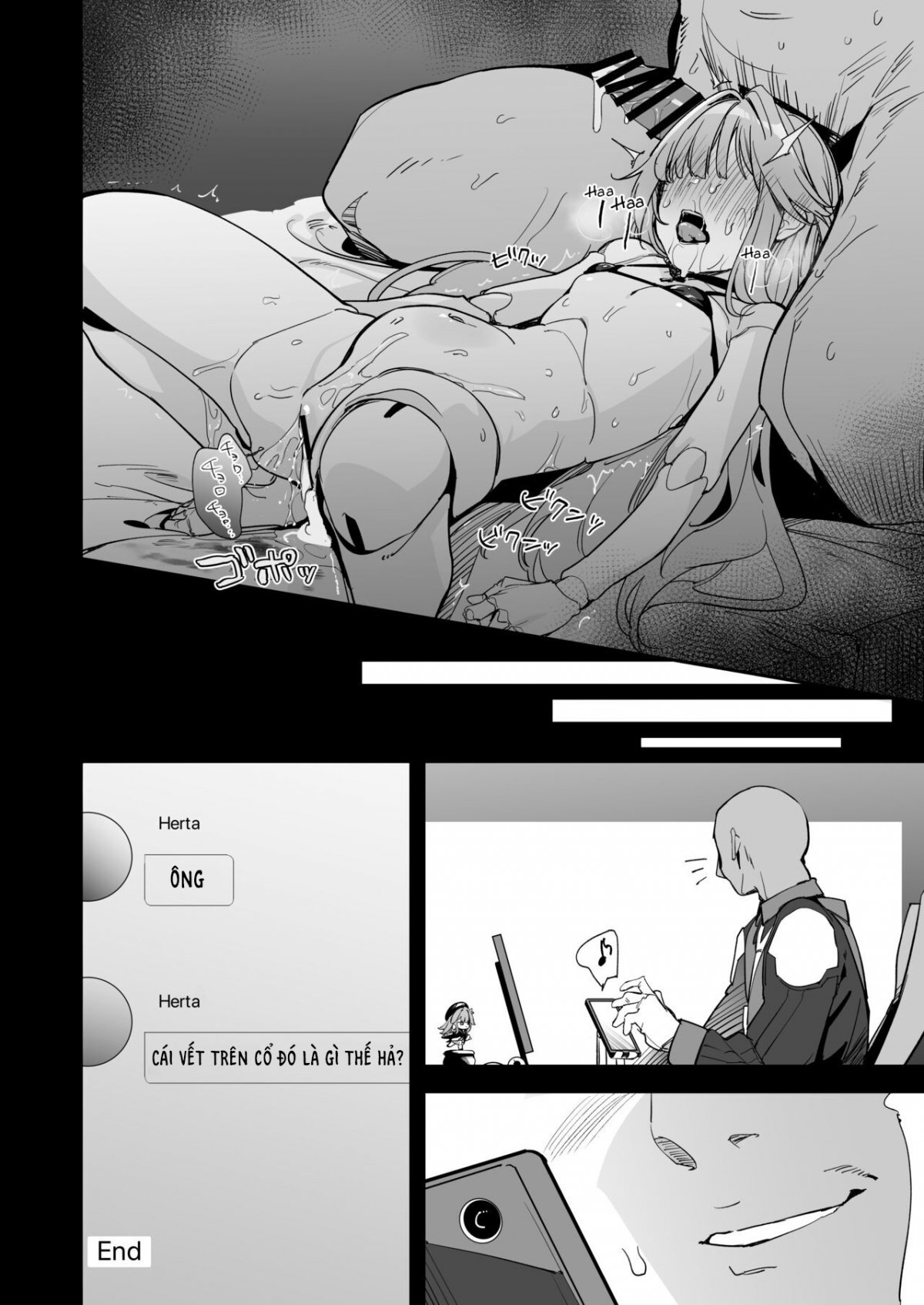 Đọc truyện hentai Câu Chuyện Về Quý Cô Herta Hoàn Hảo Hóa Dại - Oneshot