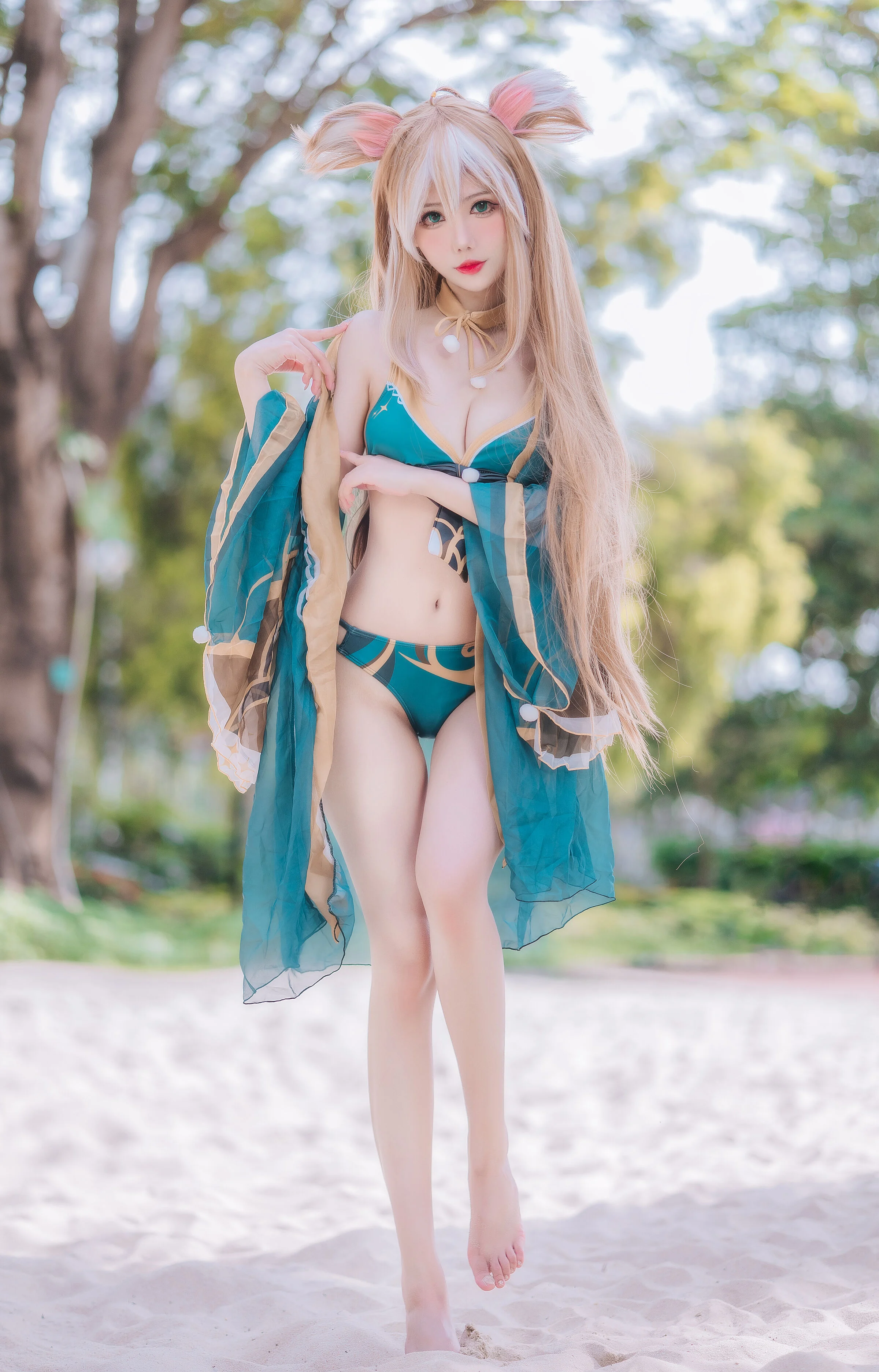 Đọc truyện hentai Tuyển tập Albums siêu phẩm Cosplay - Chap 505 - Fairy Moon - Ms Hina Swimsuit