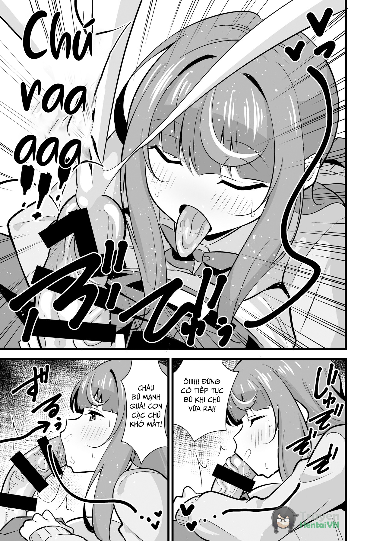 Đọc truyện hentai Oji Saimin 2 Oji-san Fusoku de Hatsujouki ga Tomaranai Meikko no Nonstop Semen Shiboritori Gyaku Rape - Oneshot
