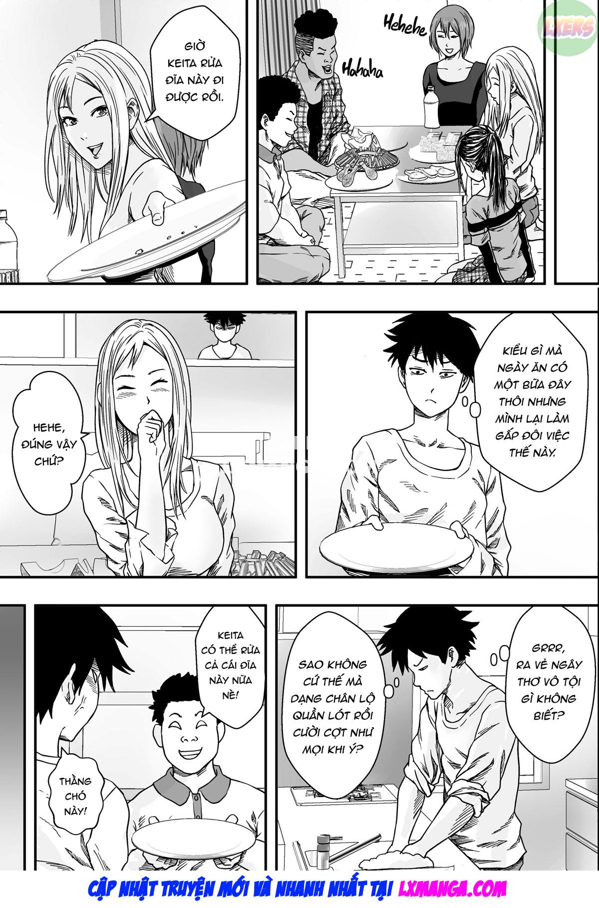 Đọc truyện hentai San Shimai Harem Zen Netorare Oneshot