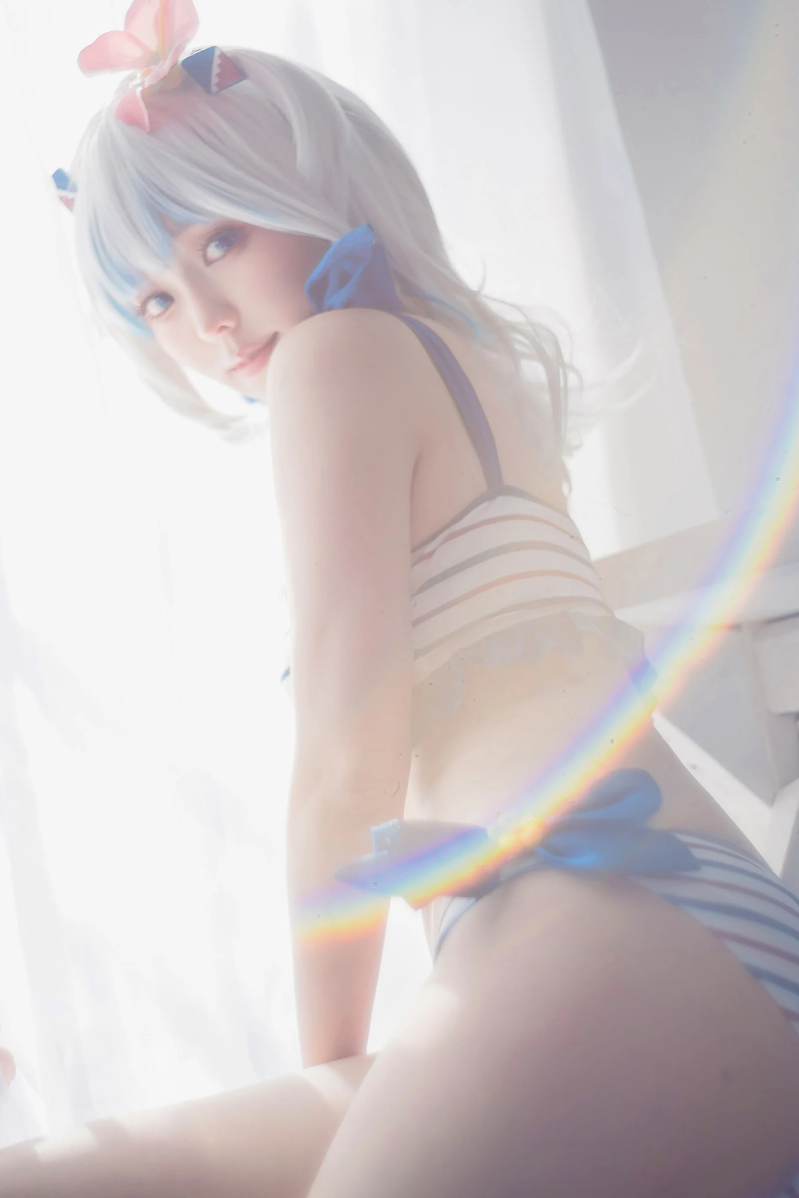 Đọc truyện hentai Tuyển tập Albums siêu phẩm Cosplay - Chap 518 - Ely - Gura Swimsuit