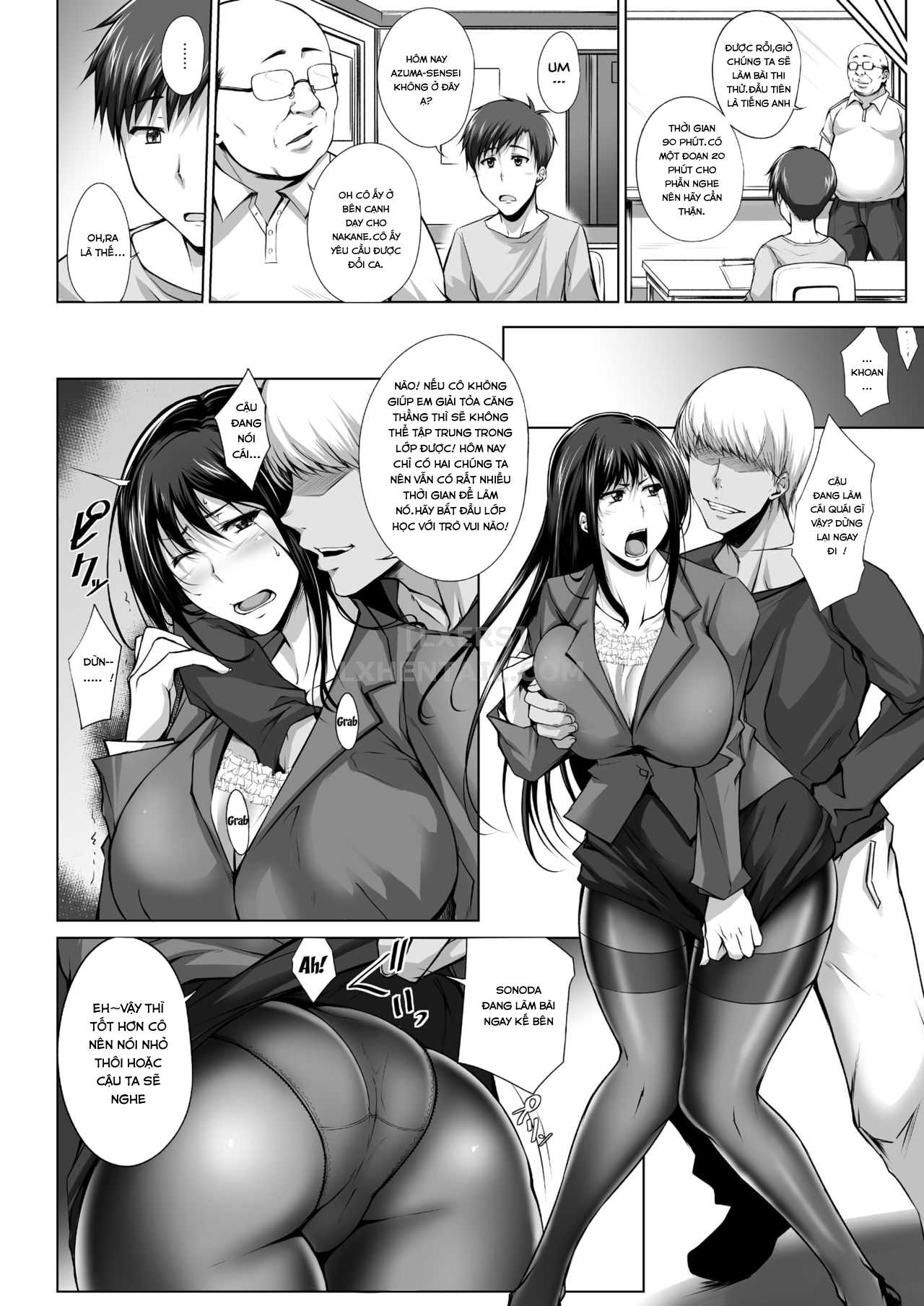 Đọc truyện hentai PENETRATED -Yaribeya Ni Sareta Kyoushitsu- - Oneshot
