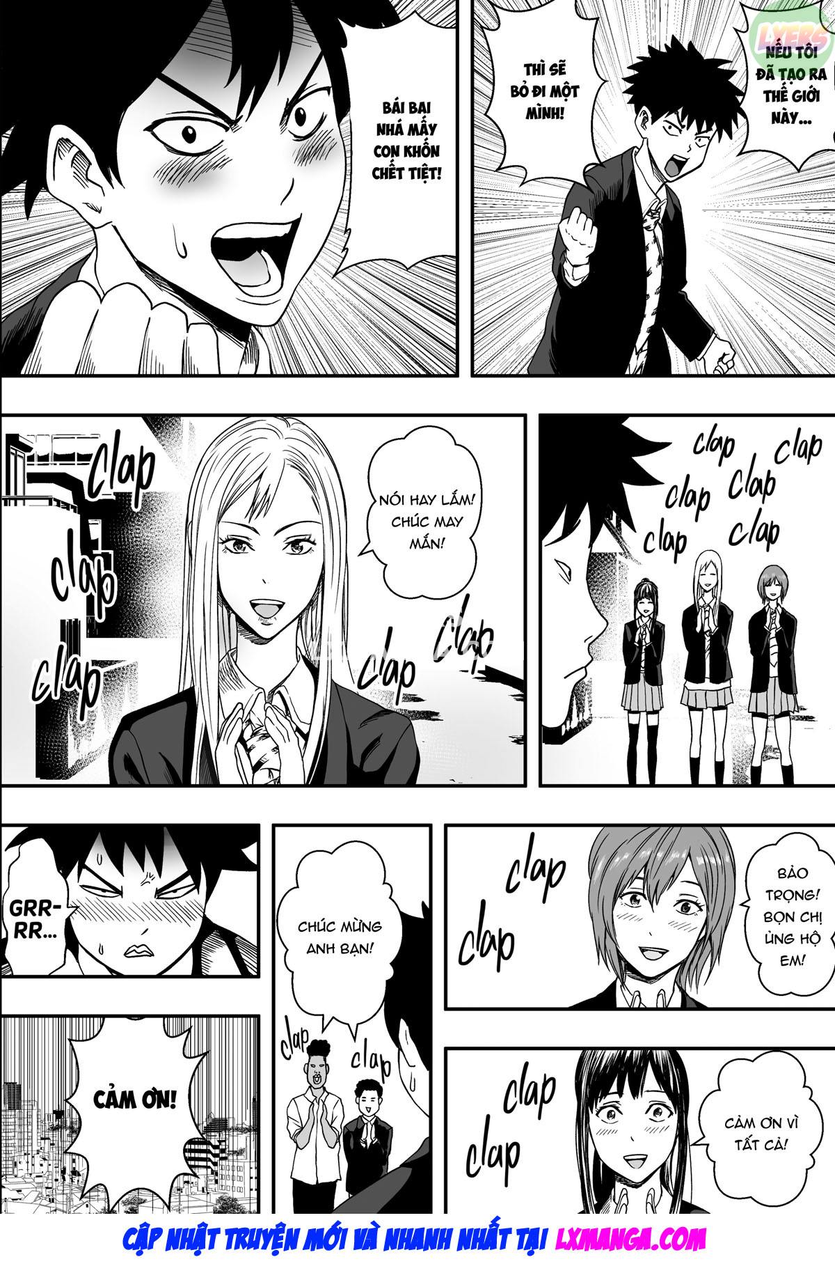 Đọc truyện hentai San Shimai Harem Zen Netorare Oneshot