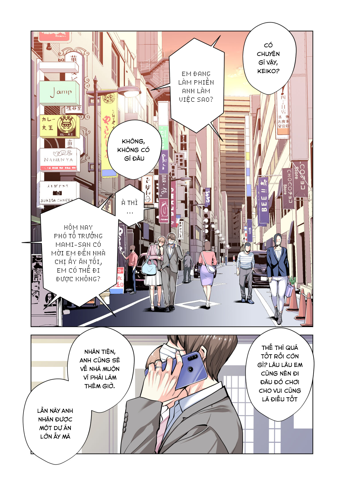 Đọc truyện hentai Jichikai no Hitozuma wa Totemo H deshita - Chap 3