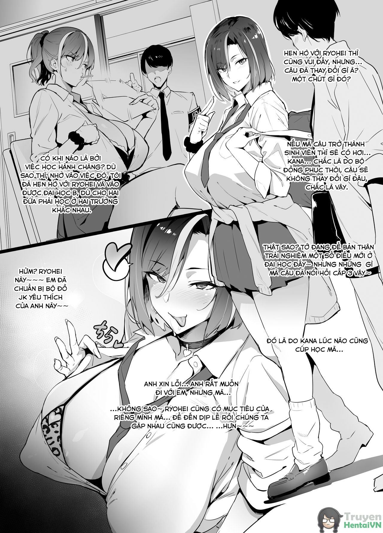 Đọc truyện hentai Gyaru × OtaCir - Oneshot