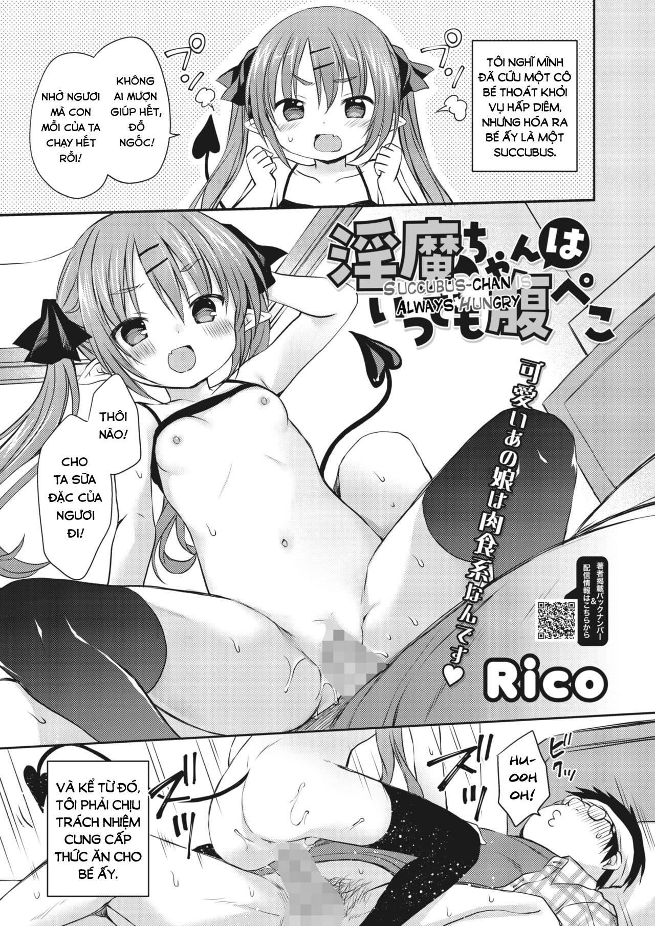 Đọc truyện hentai Bé Succubus đói tình - Oneshot Horni
