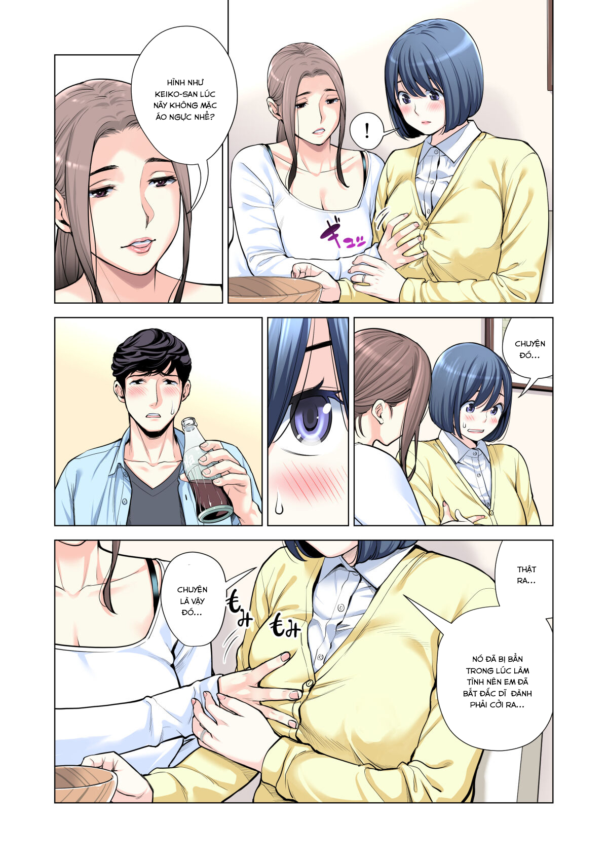 Đọc truyện hentai Jichikai no Hitozuma wa Totemo H deshita - Chap 3