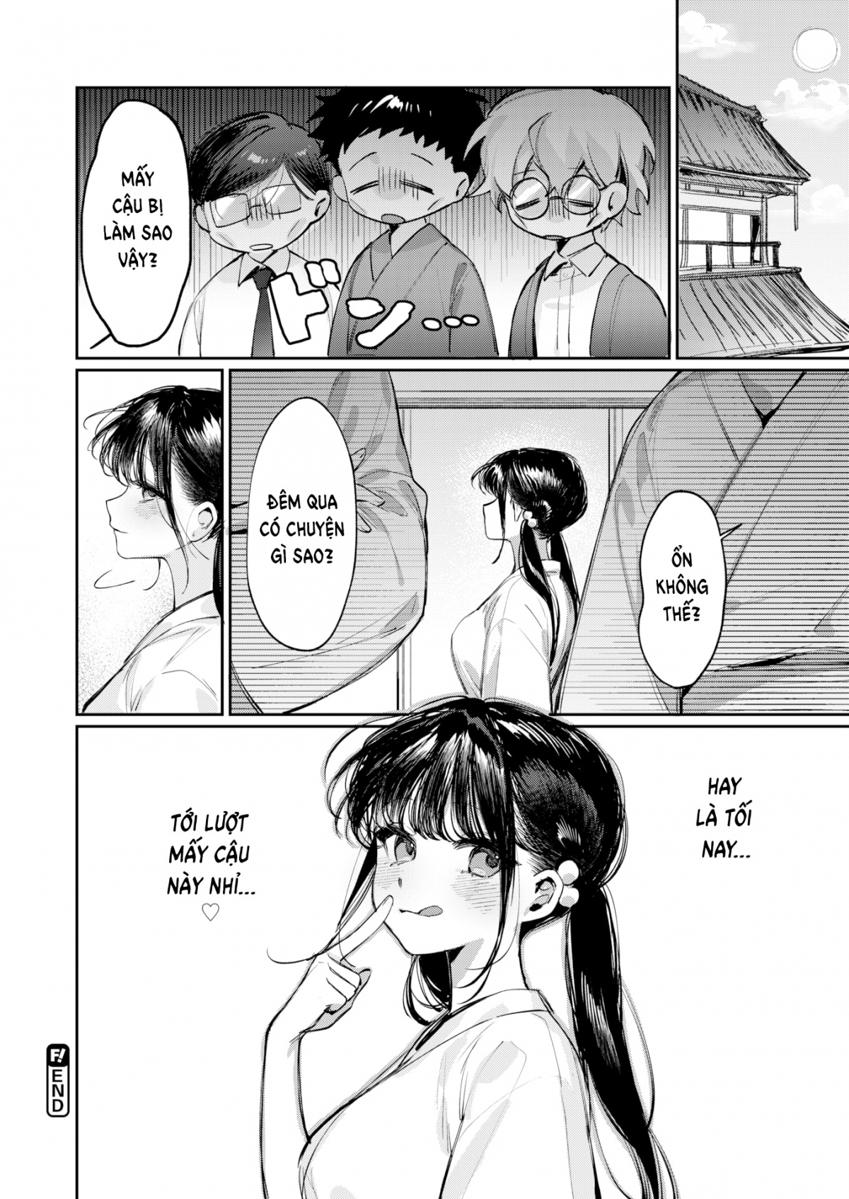 Đọc truyện hentai Thợ săn trai tân và Chuyến du lịch tốt nghiệp - Oneshot