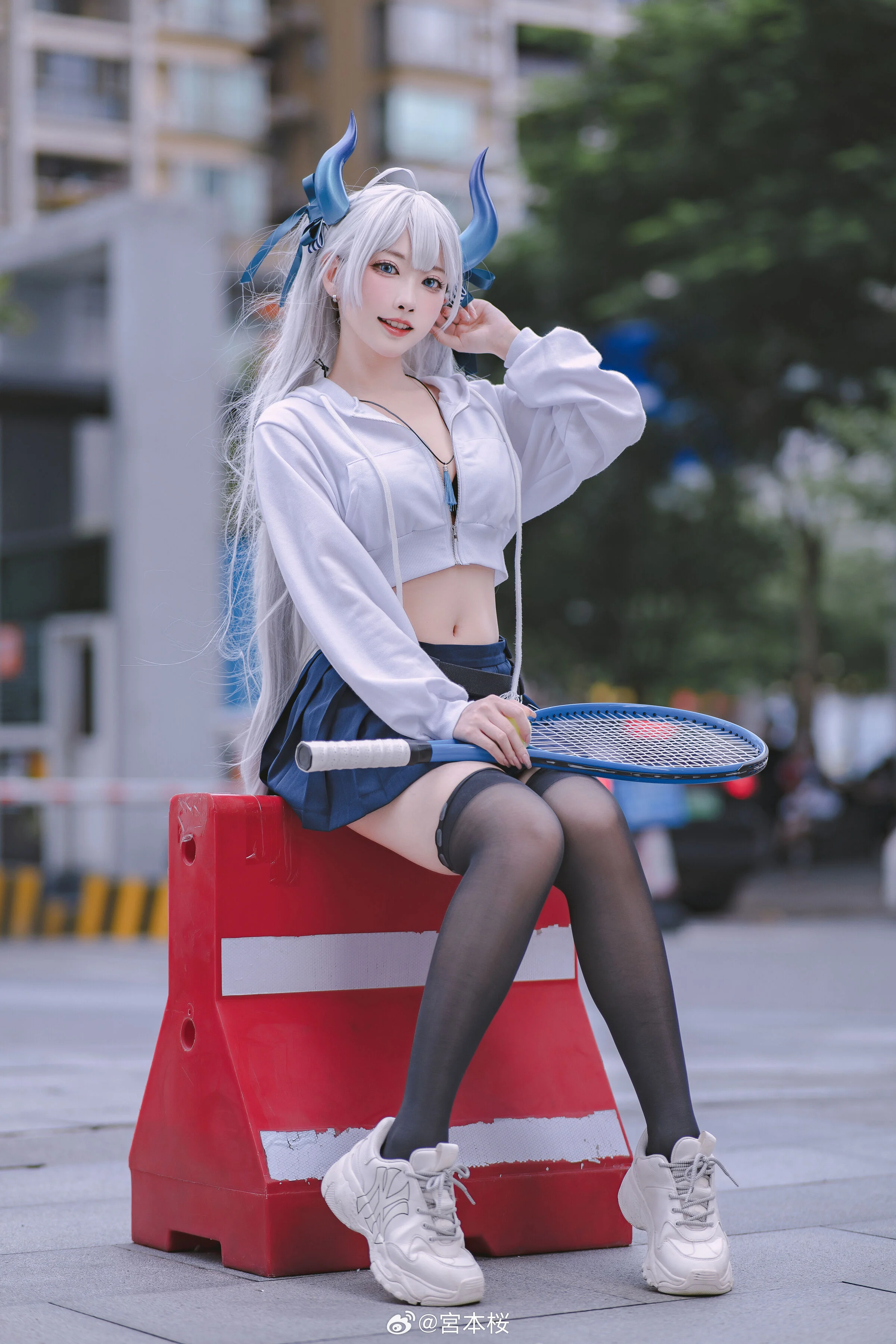 Đọc truyện hentai Tuyển tập Albums siêu phẩm Cosplay - Chap 126 - Sakura Miyamoto - Shufran (Azur Lane)