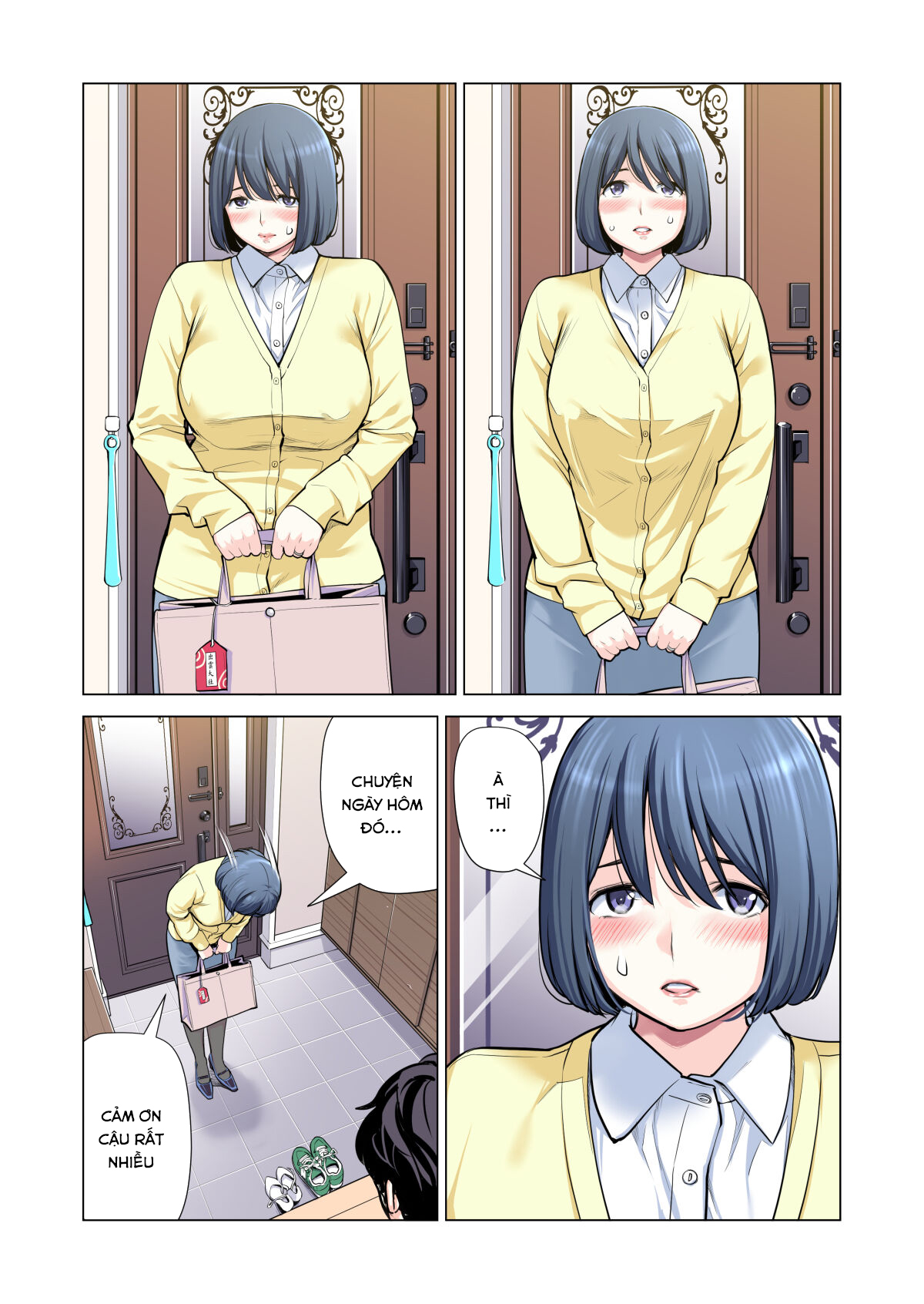 Đọc truyện hentai Jichikai no Hitozuma wa Totemo H deshita - Chap 3