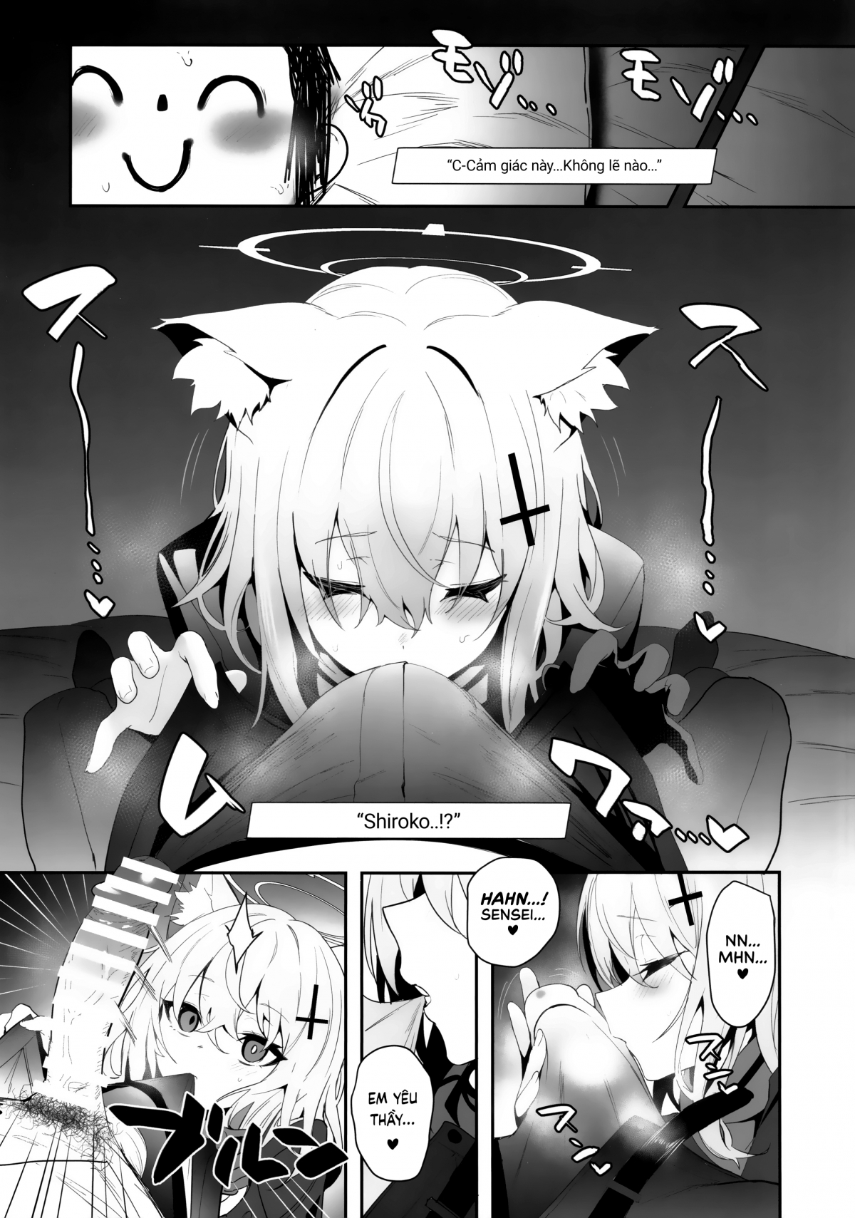 Đọc truyện hentai Bị Shiroko siuuuu hứng tình ép vào khách sạn tình yêu - Oneshot