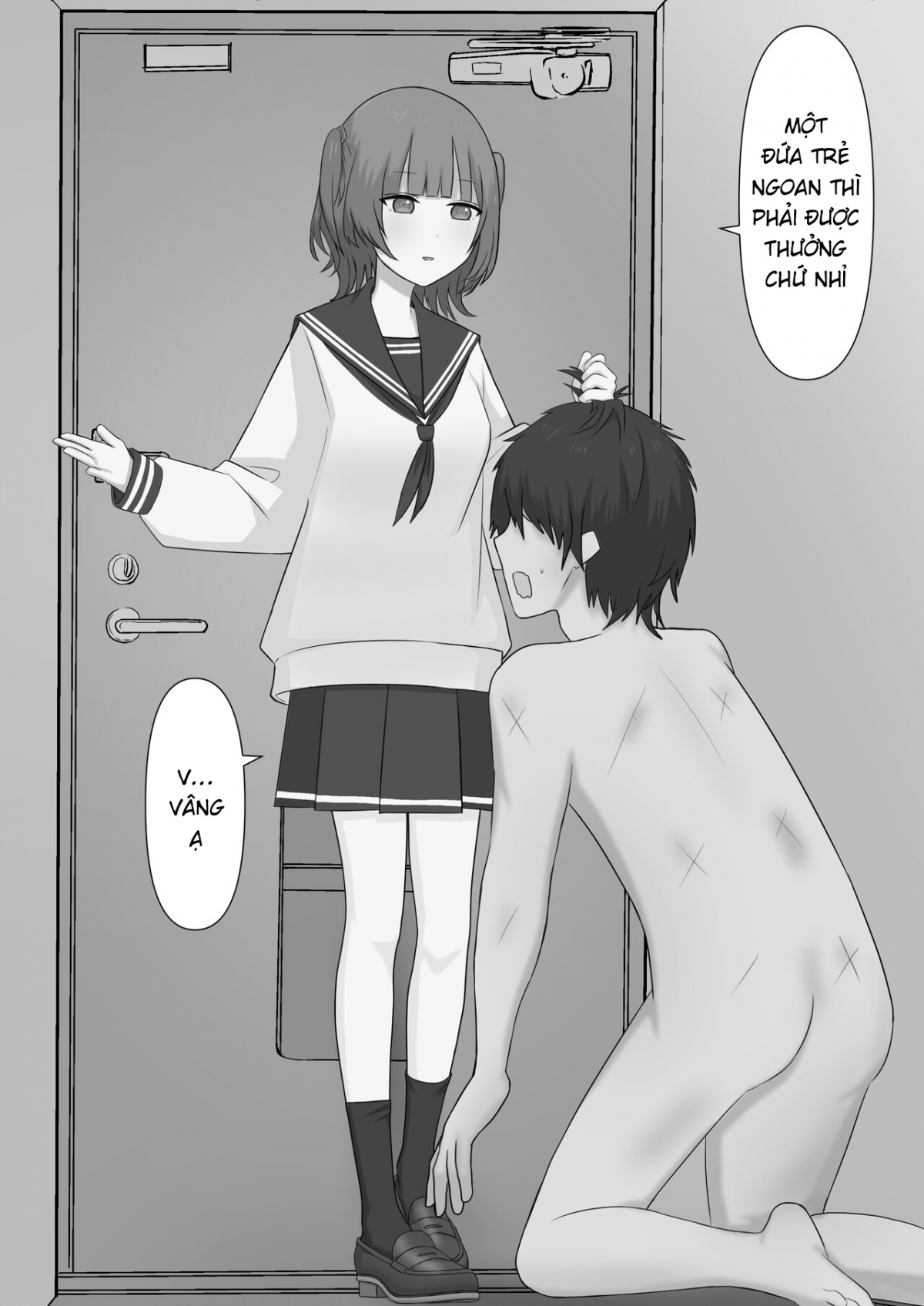 Đọc truyện hentai Bouryoku Otoko ga Dorei ni Ochiru made - Oneshot