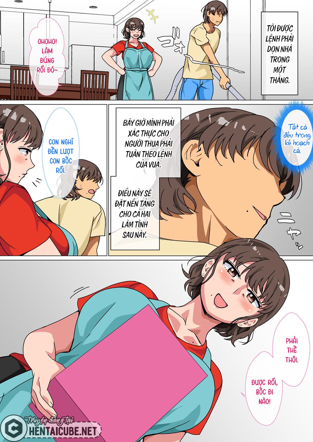 Đọc truyện hentai Tôi ra lệnh cho mẹ làm tình với mình trong trò chơi làm vua - Oneshot