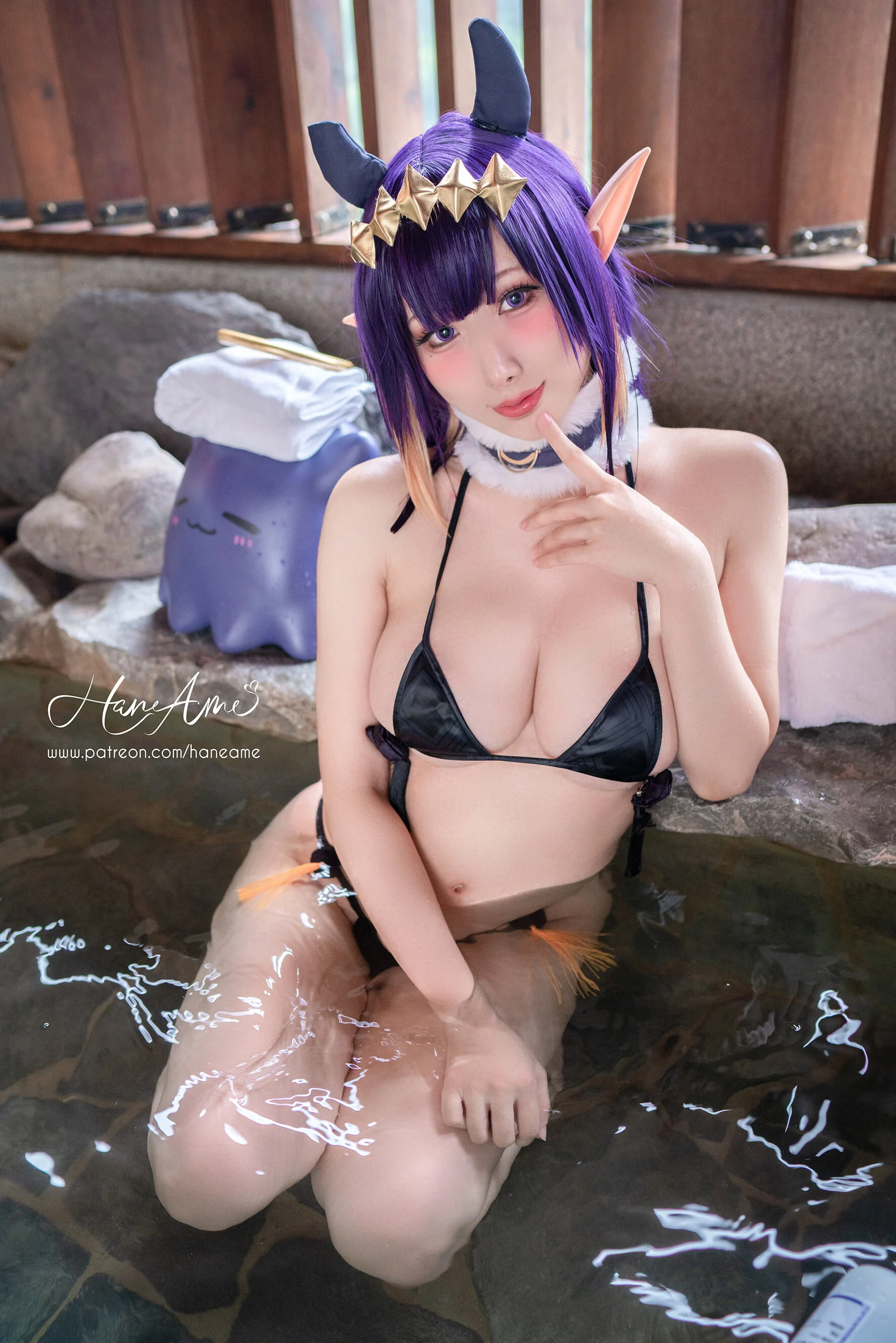 Đọc truyện hentai Tuyển tập Albums siêu phẩm Cosplay - Chap 661 - Haame - Ninomae No is Hot Springs