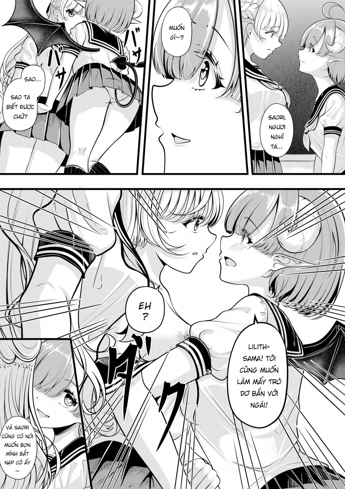 Đọc truyện hentai Lilith's Troubles Saori's Troubles Oneshot