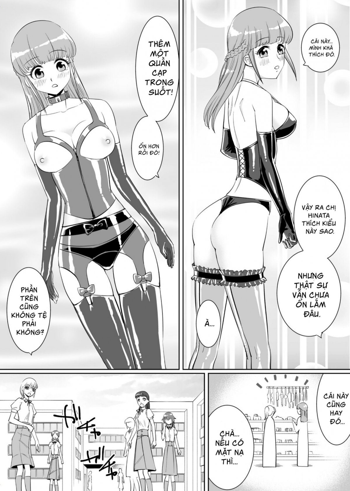 Đọc truyện hentai Câu lạc bộ chó của trường nữ sinh Rouran - Oneshot
