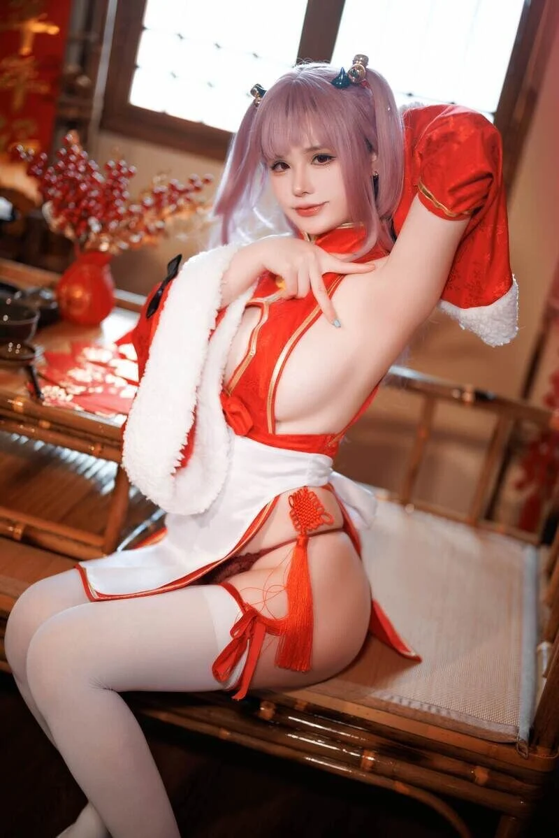 Đọc truyện hentai Tuyển tập Albums siêu phẩm Cosplay - Chap 77 -  Rissoft344 - Honoka Qipao