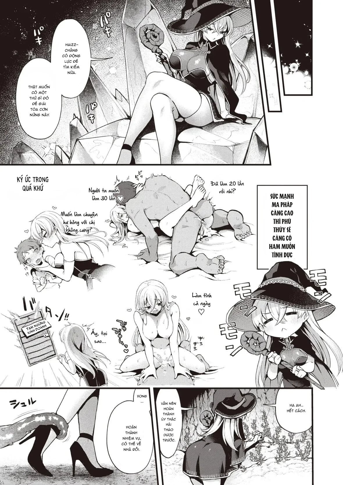 Đọc truyện hentai Địt ả phù thủy! - Oneshot
