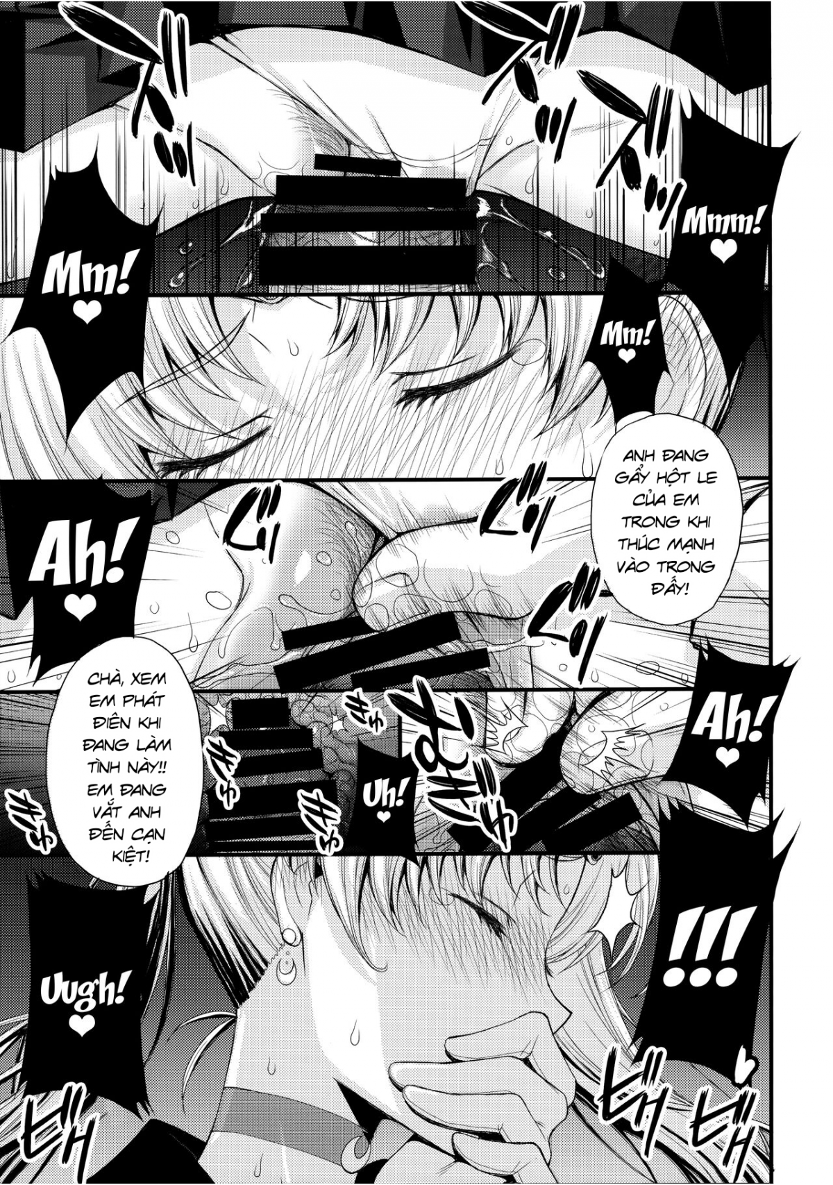 Đọc truyện hentai Usagi no Junjou! Chin Make Bishoujo Senshi! - Đạo tàn bụ âyy (●♡∀♡)