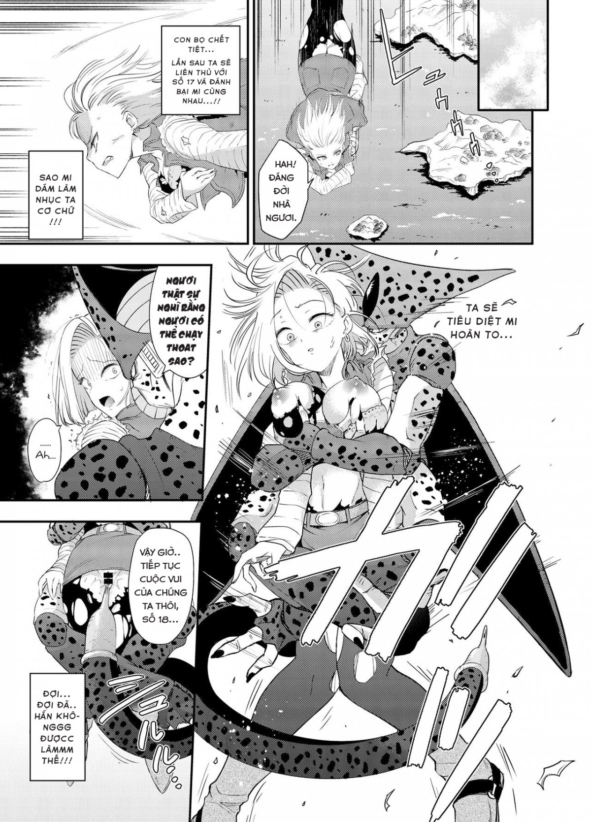 Đọc truyện hentai Cell no Esa ~Mirai Hen~  Cell's Feed Future Arc (Dragon Ball Z) - Oneshot