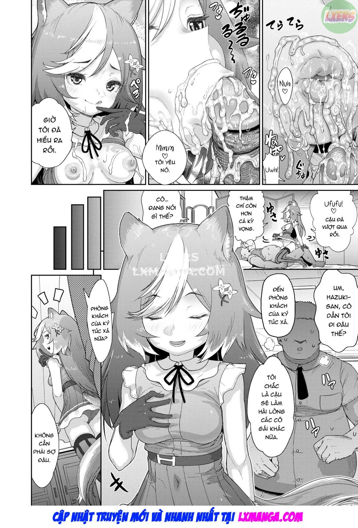 Đọc truyện hentai Đồ chơi tình dục của các cô gái tai thú - Oneshot