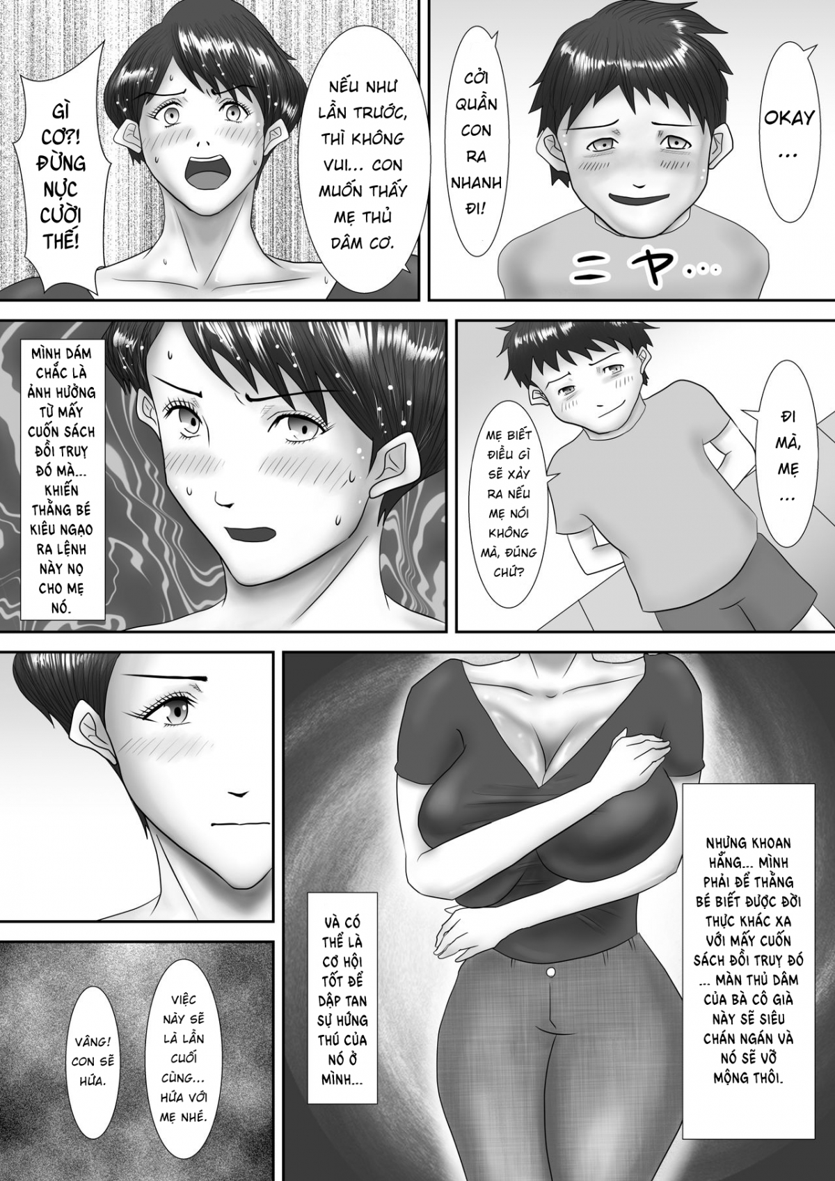 Đọc truyện hentai Hồ sơ huấn luyện bà mẹ thảm hại - Chap 1