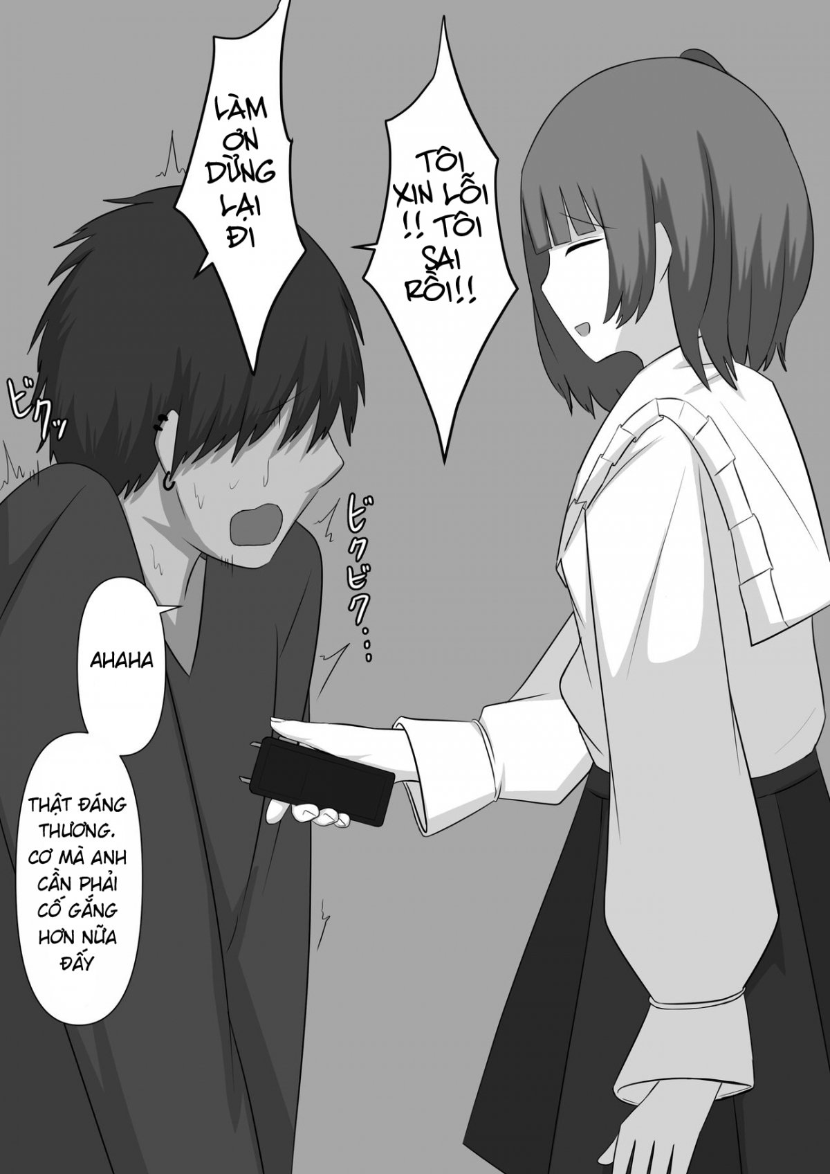Đọc truyện hentai Bouryoku Otoko ga Dorei ni Ochiru made - Oneshot