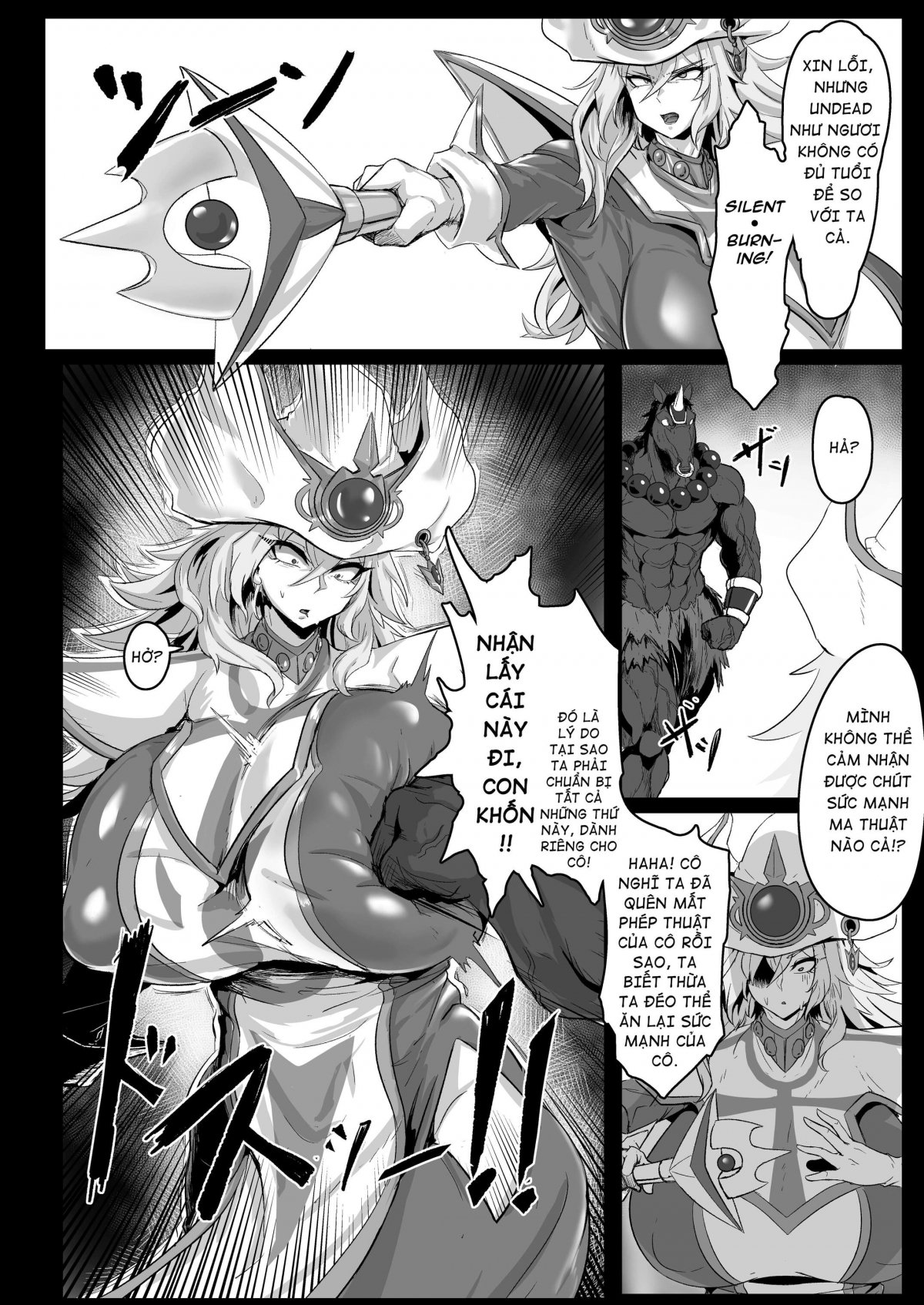 Đọc truyện hentai Tấn công trực tiếp vào lồn em phù thuỷ - Oneshot
