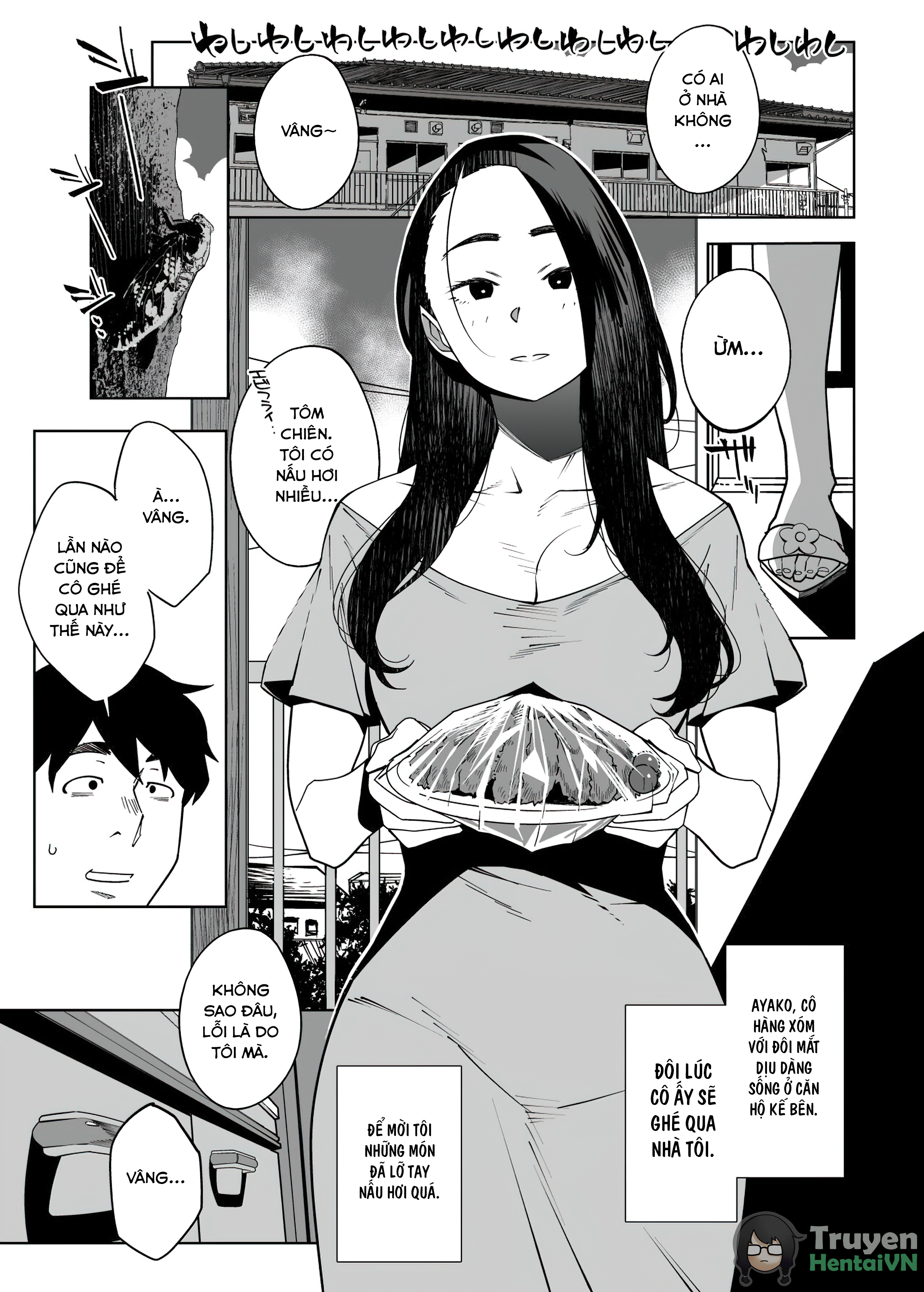 Đọc truyện hentai Tonari no Ayako-san - Oneshot