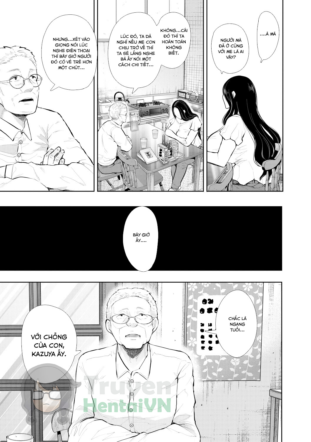 Đọc truyện hentai Netorareta Hitozuma [JP] - Chap 3