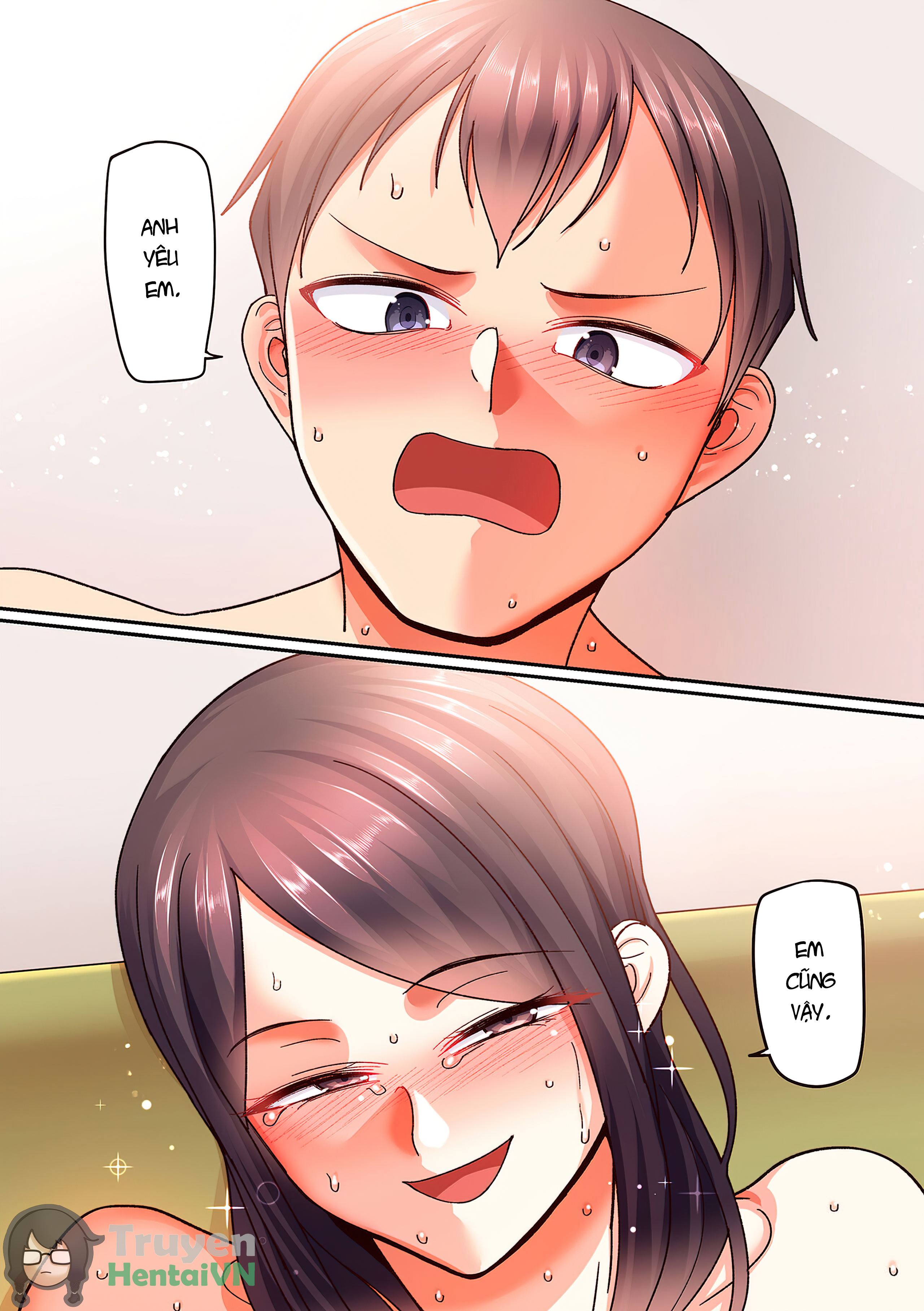 Đọc truyện hentai Chịch lại người yêu sau 20 năm cấp đông - Kaede và junpei