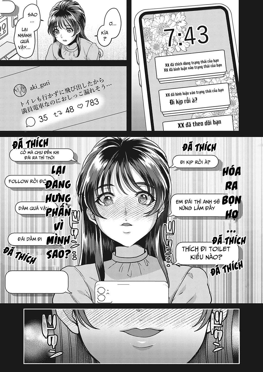 Đọc truyện hentai COMIC Magnum Vol. 179 - Chap 3 - Đái bậy