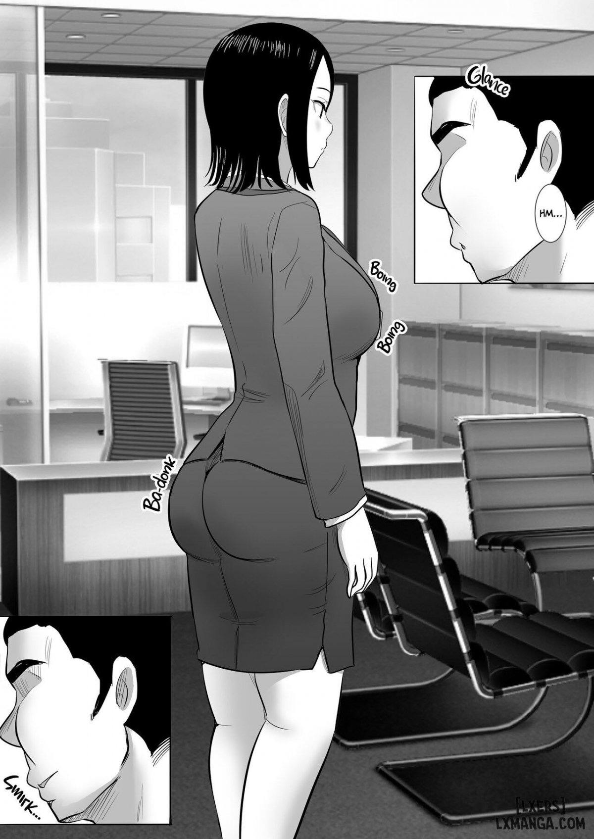 Đọc truyện hentai Dicked Around by the Boss - Oneshot