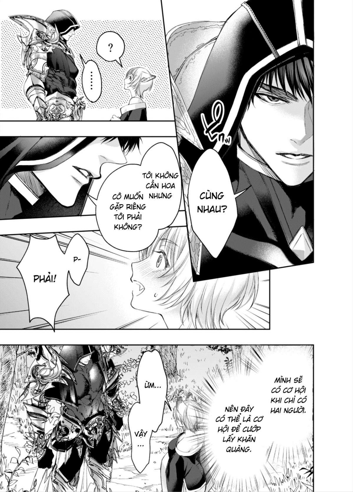 Đọc truyện hentai Tôi không thể thoát khỏi Kỵ sĩ quàng khăn đỏ tinh nghịch - Part 1
