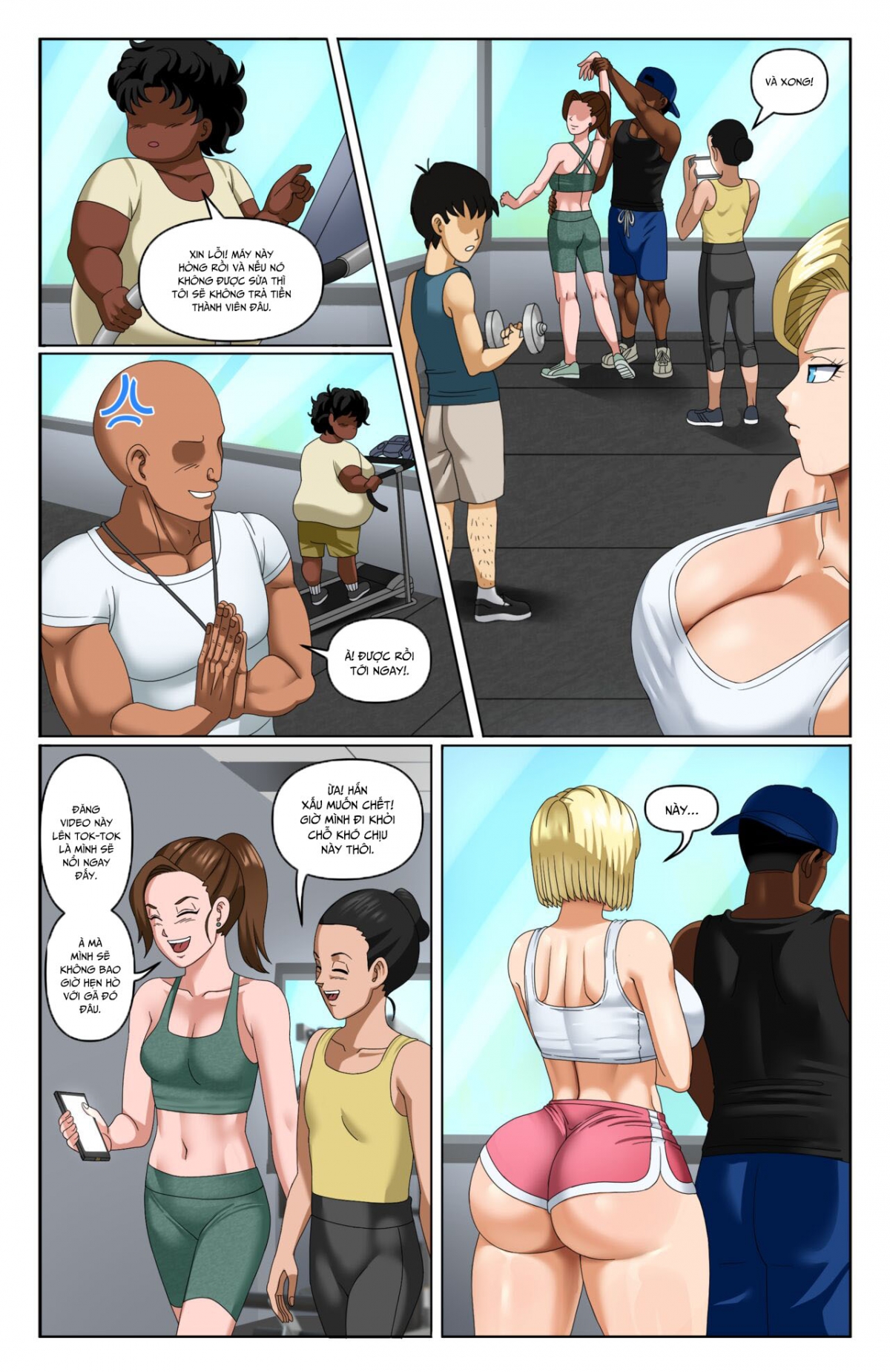 Đọc truyện hentai Android 18 NTR 3 - Oneshot